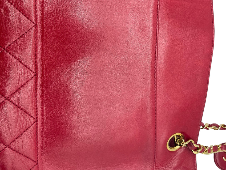 Vintage Chanel Quilted Matelasse Double Chain Shoulder Bag - Authentic Designer Handbag for Women | Perfect for Evening Parties, Date Nights & Luxury Fashion Collection