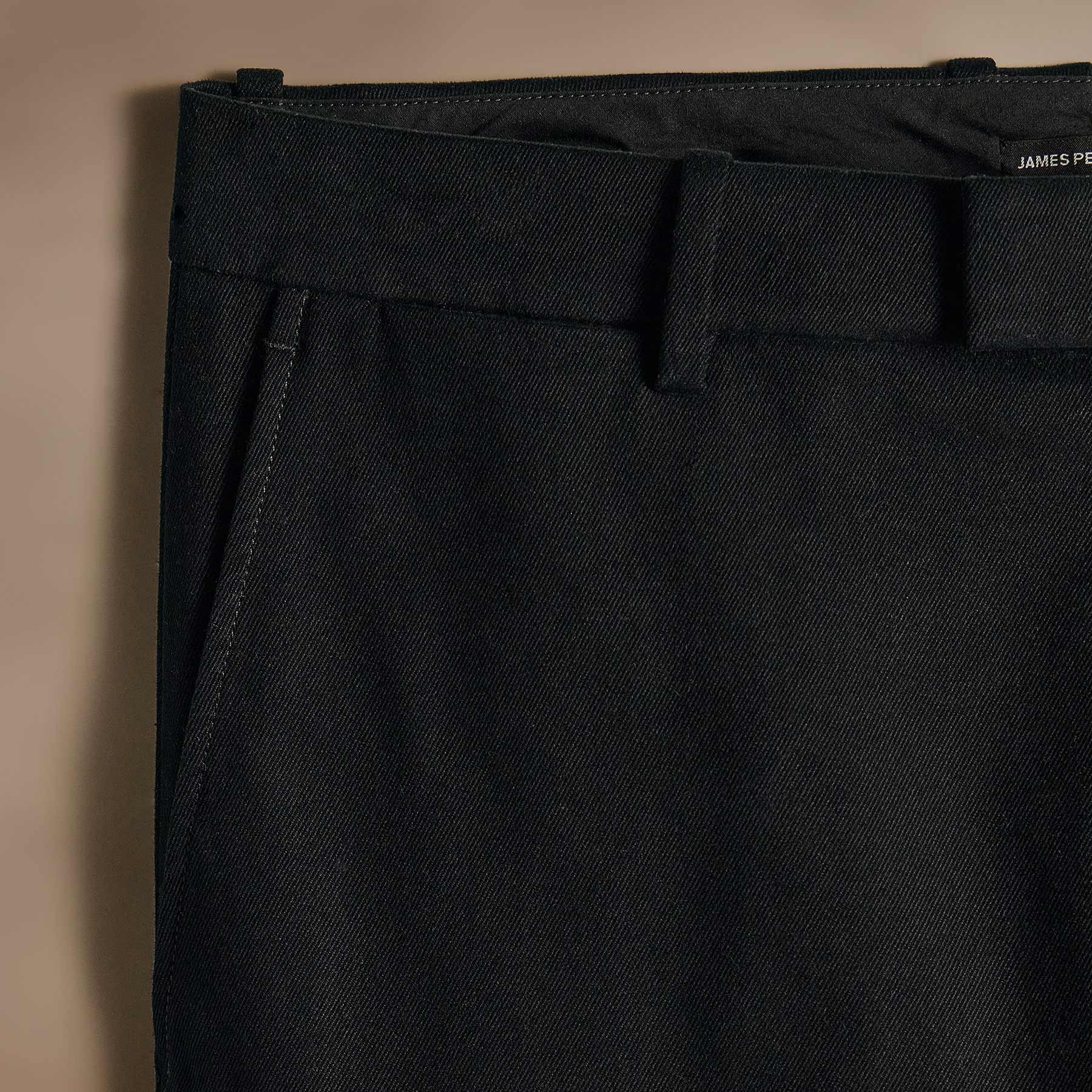 Premium Cashmere Touch Twil Pants for Women - Soft & Comfortable Slim Fit Dress Trousers in Black | Perfect for Office Wear, Business Attire & Formal Occasions