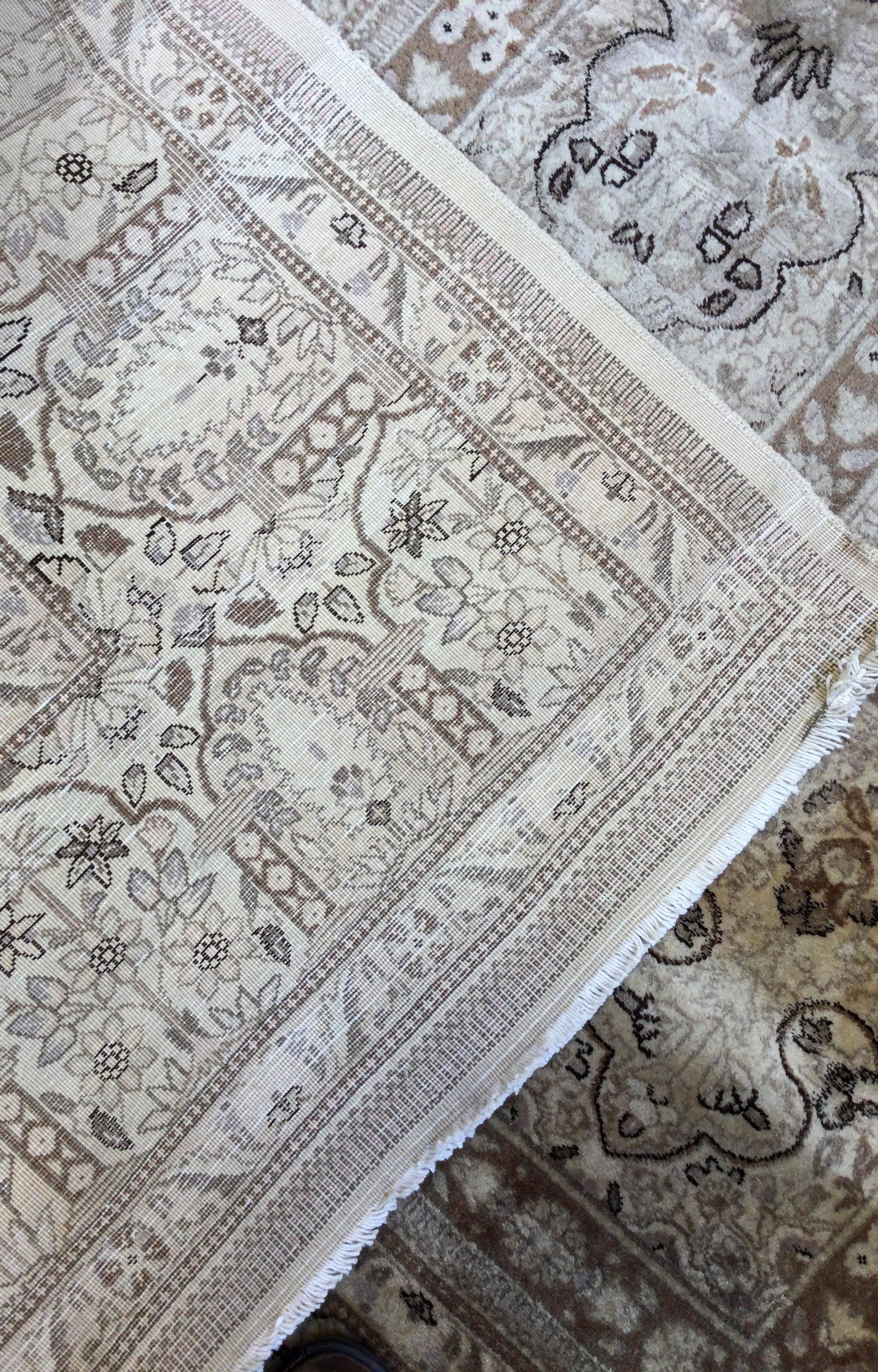 Antique Tabriz Handwoven Traditional Persian Rug - JF4100 | Perfect for Living Room, Bedroom & Home Decor