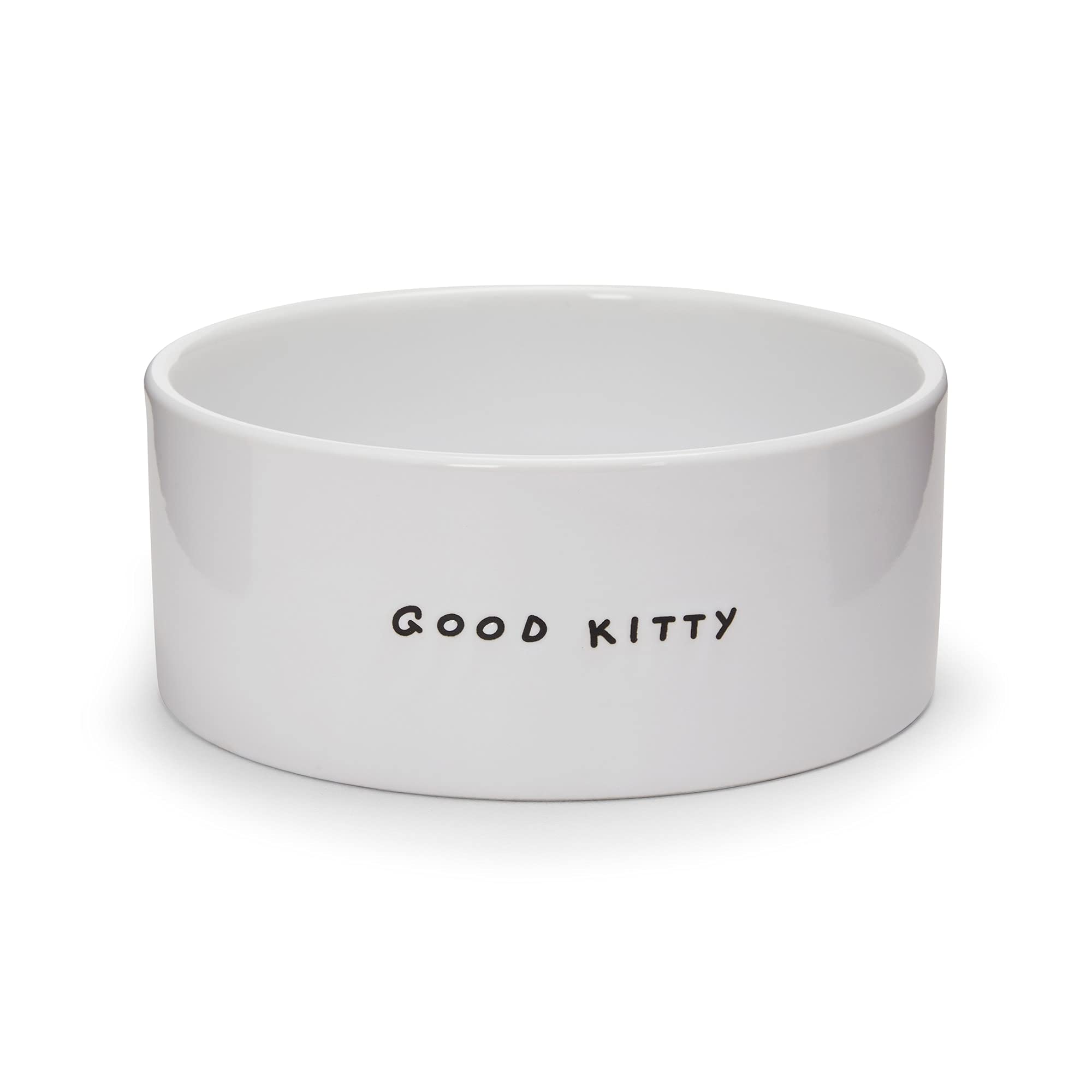 EveryYay Ceramic Cat Bowl - 3 Cup Capacity, Durable & Stylish Pet Food Dish for Cats - Perfect for Wet/Dry Food, Water, and Treats at Home or Travel