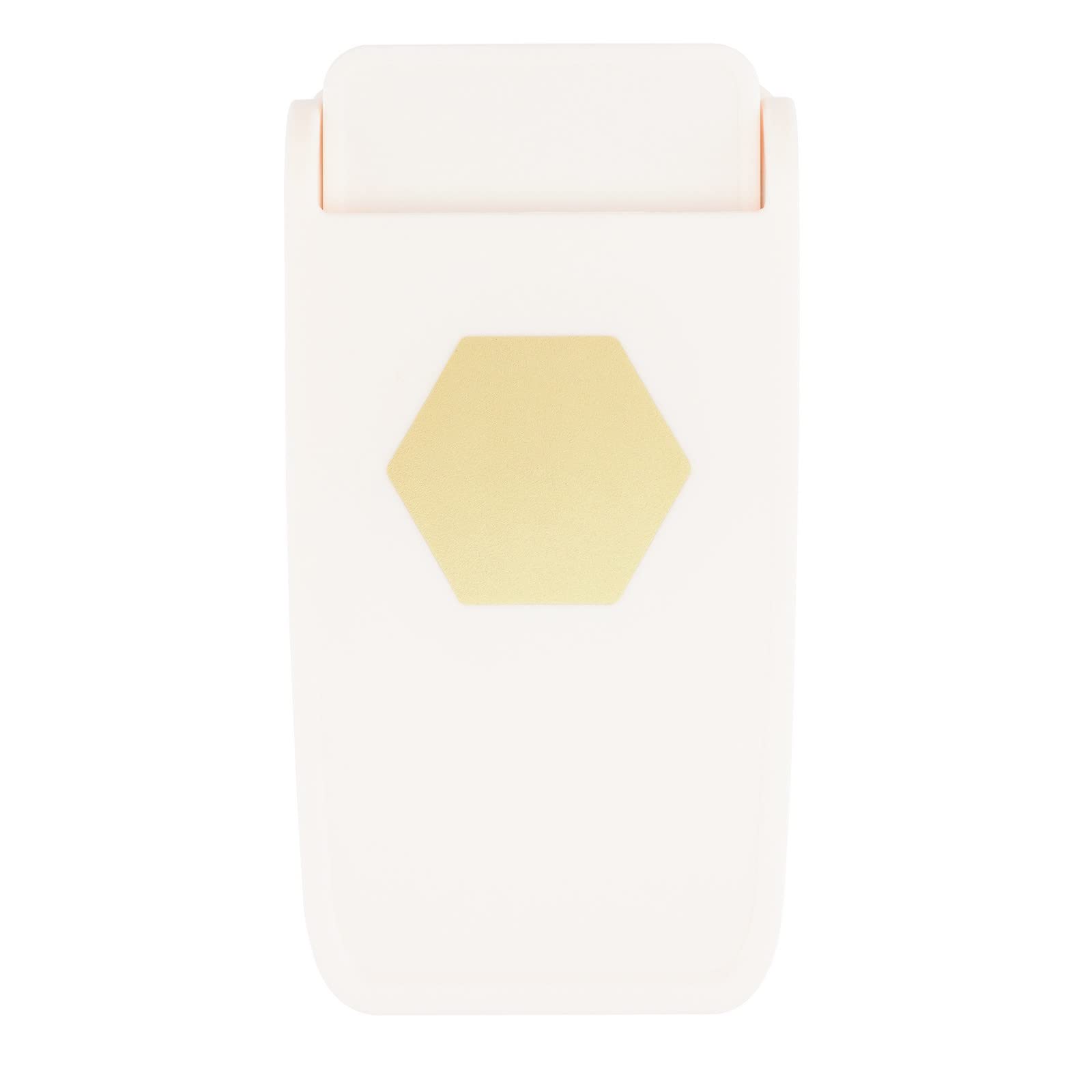 Vaessen Creative Heavy Duty Maxi Hexagon Punch - 3.75x3.75cm Strong Craft Hole Punch for Paper, Cork, Foam, Shrink Plastic - Perfect for Scrapbooking, Card Making, DIY Projects & School Crafts