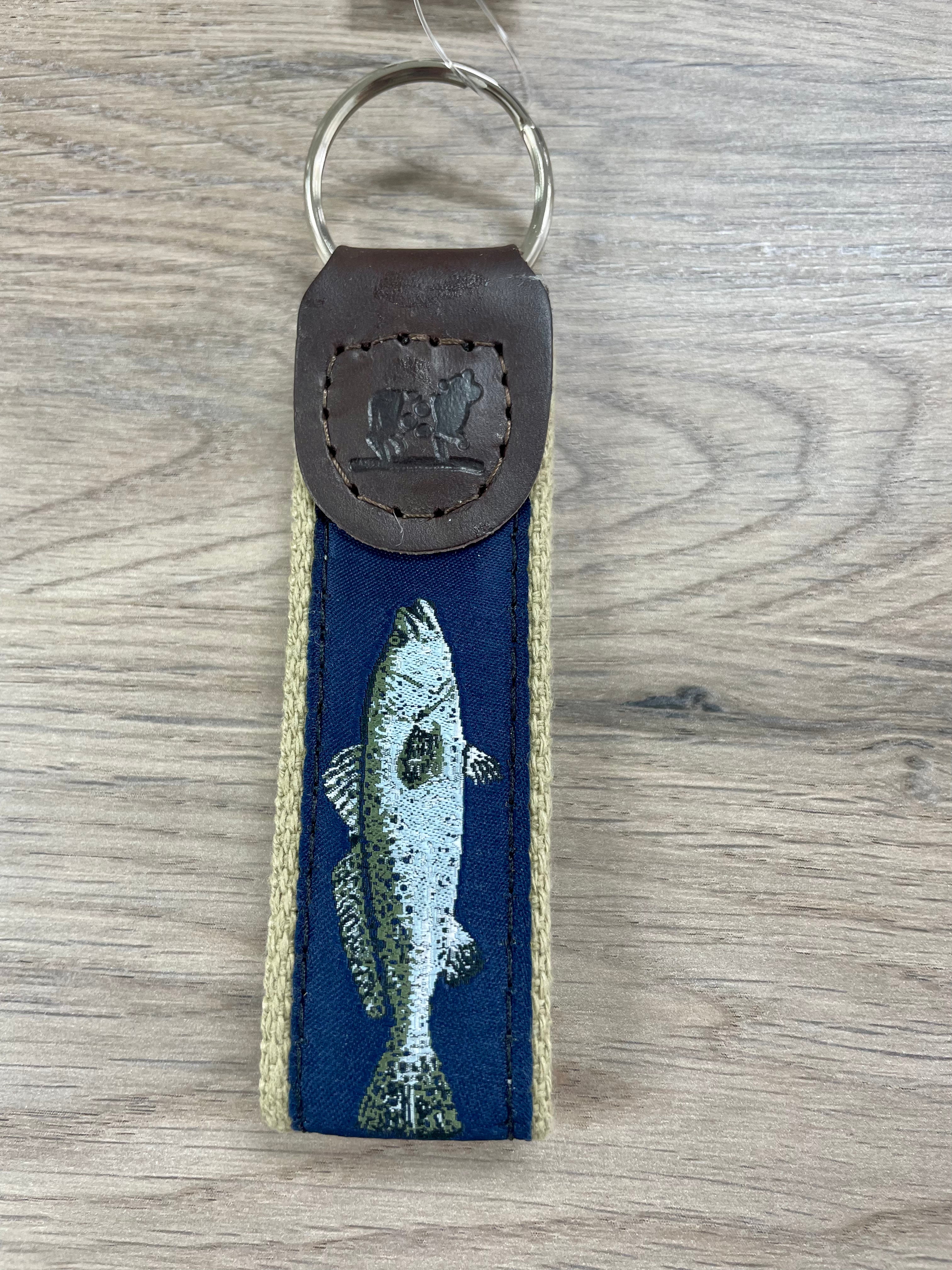 Leather Belted Cow Key Fobs - Durable & Stylish Keychains for Men & Women - Perfect for Car Keys, House Keys & Gift Giving