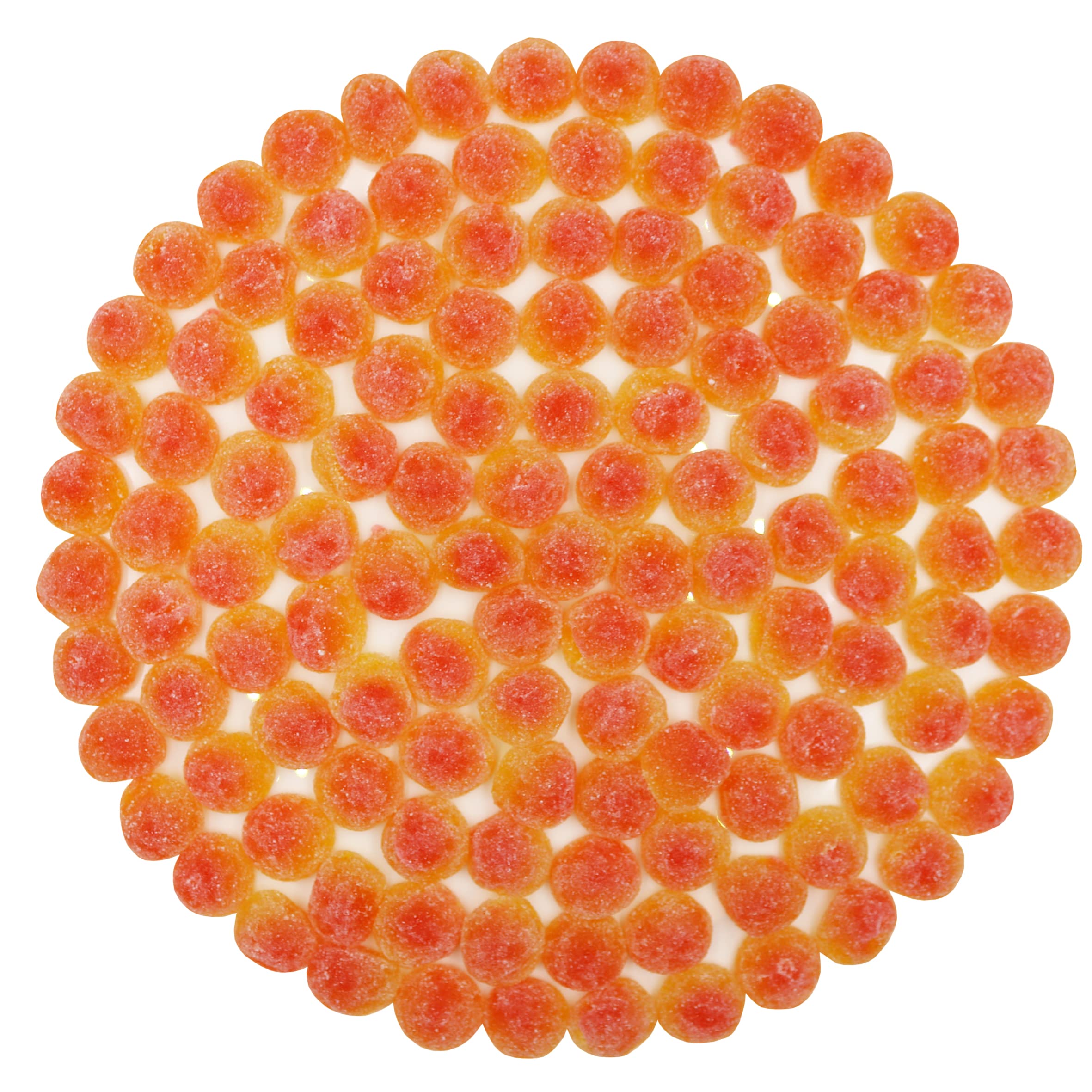 FirstChoiceCandy Gummy Fruit Candy - Peach Flavor, 10 Pound Bulk Pack (Pack of 1) | Sweet & Chewy Peach Gummies for Parties, Movie Nights & Office Snacks