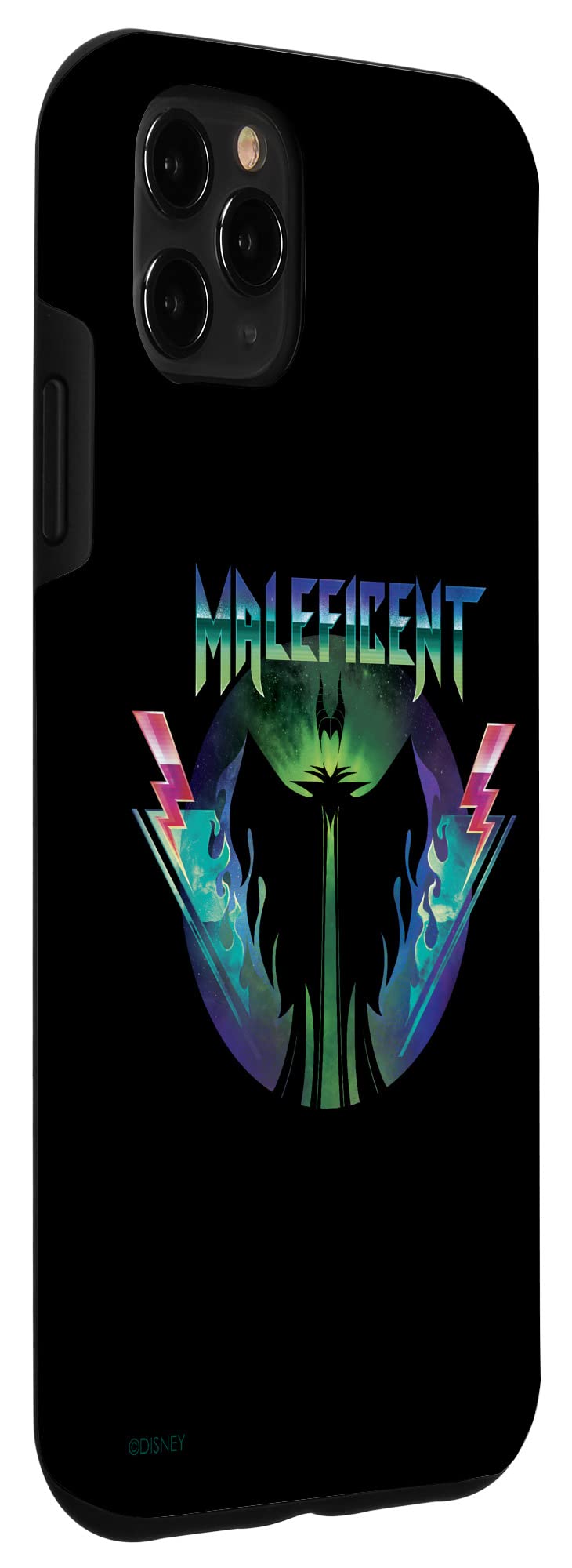 iPhone 11 Pro Max Case - Disney Villains Maleficent 90s Rock Band Design - Protective Phone Cover for Women & Men - Perfect for Concerts, Parties & 90s Theme Events