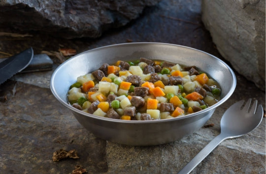 Premium Beef Stew in Convenient Pouch - Ready-to-Eat Meal for Camping, Hiking & Emergency Food Supply