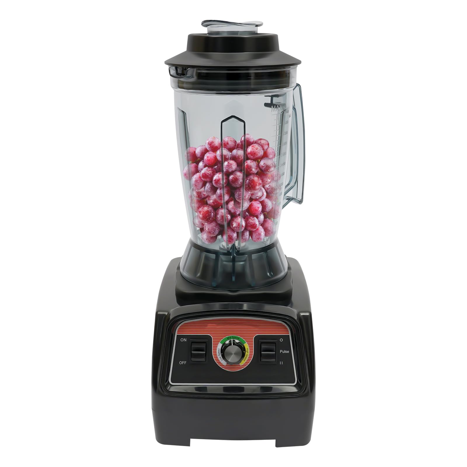 2800W Commercial Food Processor Mixer Blender - Heavy Duty 3.9L Juicer & Dough Mixer Machine for Bakery, Restaurant & Catering - Fast US Shipping