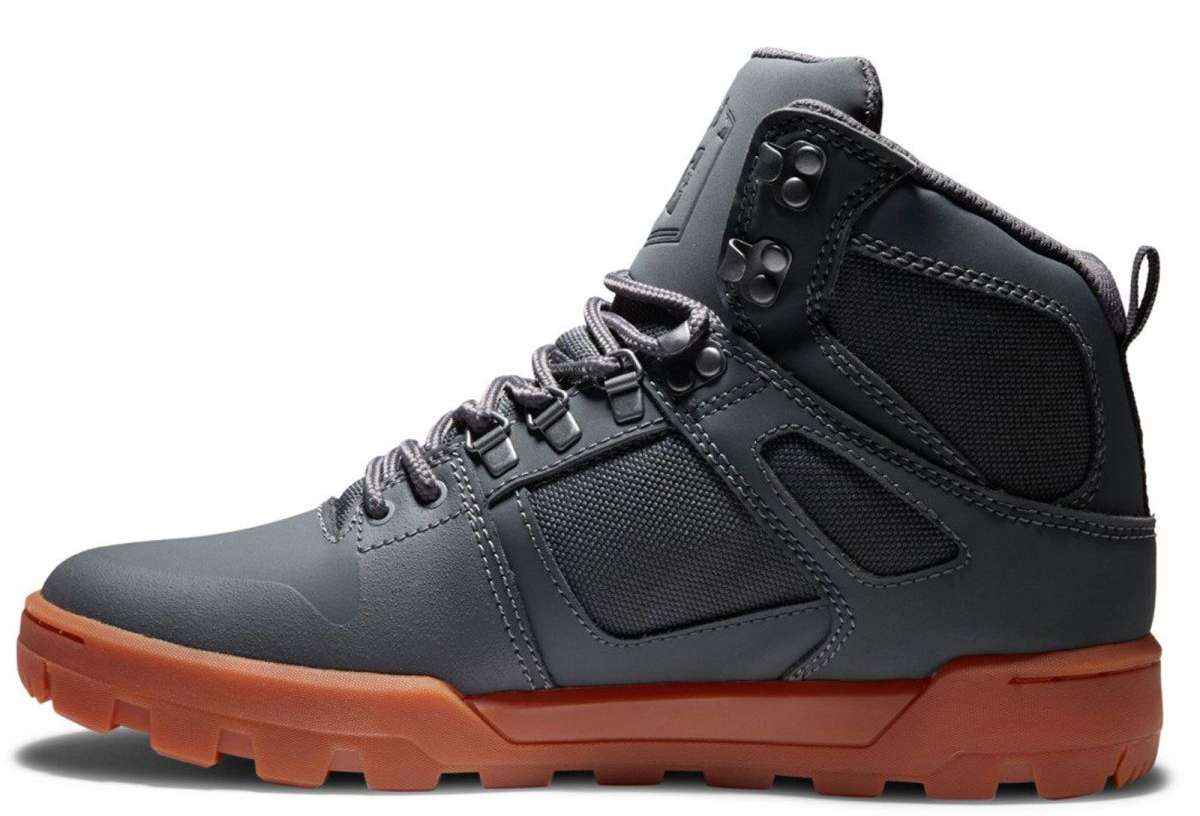 DC Pure High Top Winter Shoes for Men & Women - Waterproof Snow Boots 2022 - Warm Slip-Resistant Cold Weather Boots for Hiking, Snowboarding & Outdoor Activities
