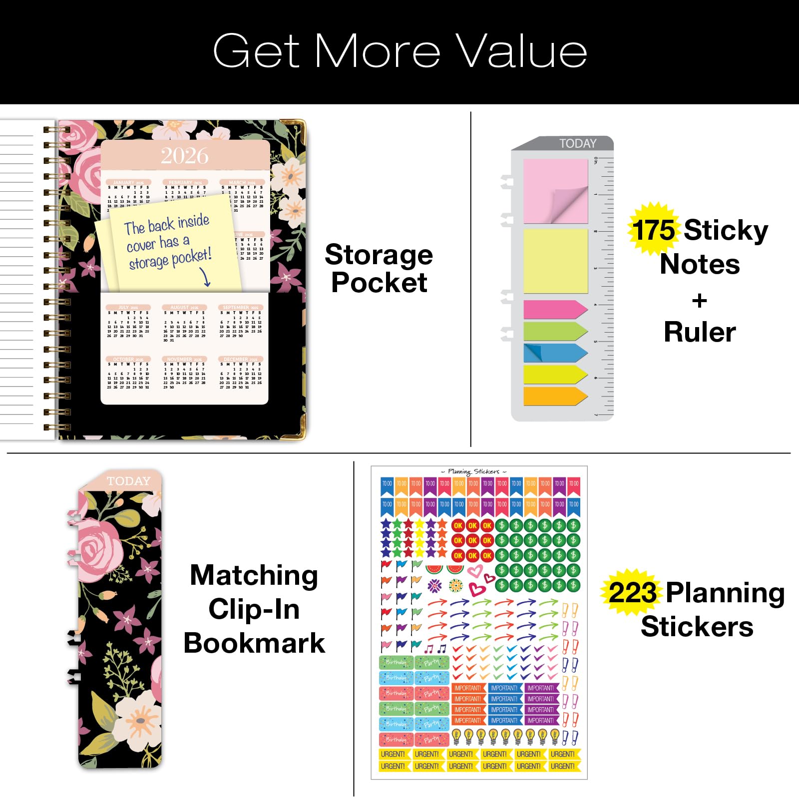 2025 Hardcover Planner 8.5
