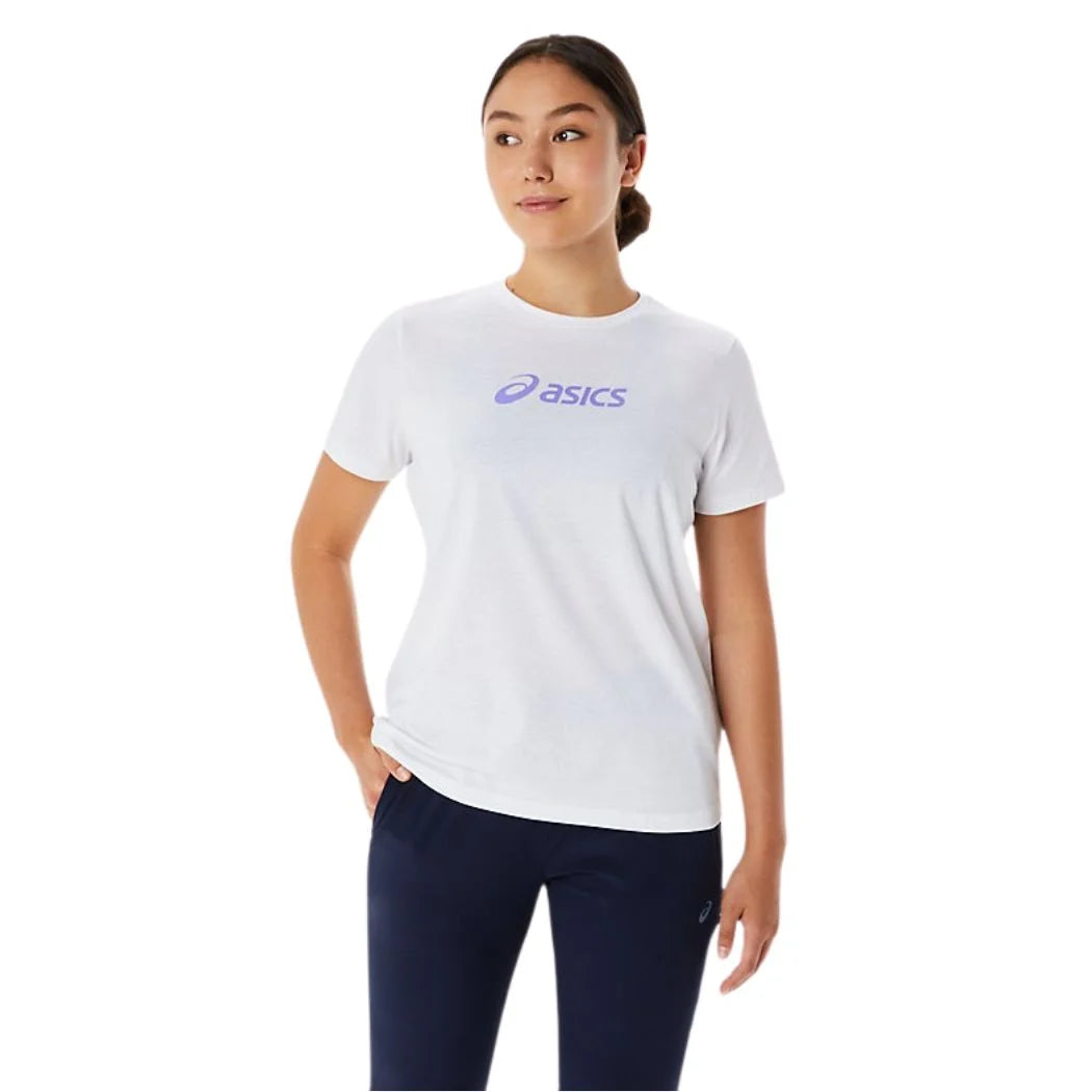 ASICS Training Core Women's Short Sleeve T-Shirt - Moisture Wicking Workout Top for Running, Yoga & Gym - Lightweight Athletic Tee for Active Women