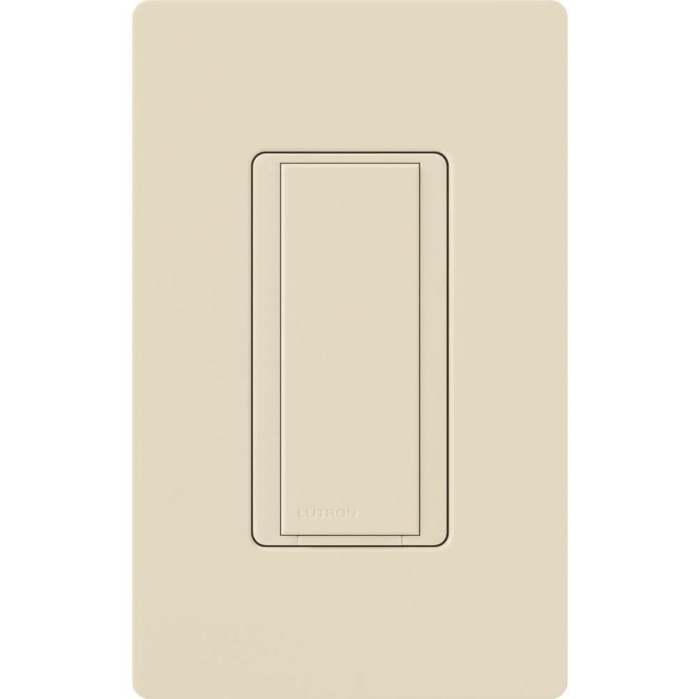 Lutron Maestro 8-Amp Multi-Location Companion Switch MA-AS-LA | Light Almond Finish | Works with 3-Way Lighting Systems | Perfect for Hallways, Staircases & Large Rooms
