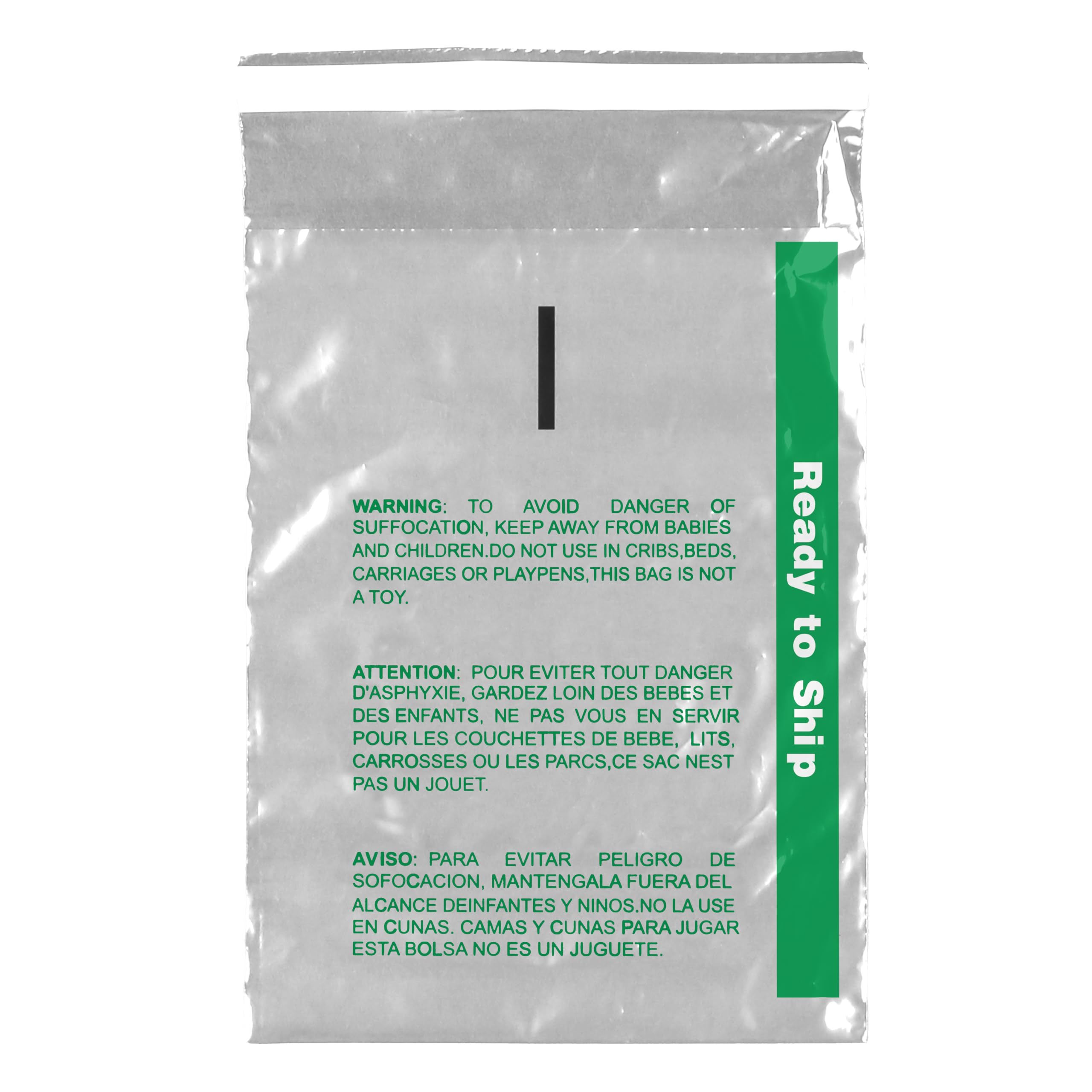 The Boxery 16x20 Inch Self Seal Clear 1.5Mil Poly Bags with Suffocation Warning - 1000 Count - Permanent Adhesive for Packaging, Clothing & FBA Shipping - Ideal for Ecommerce, Retail Storage & Product Protection