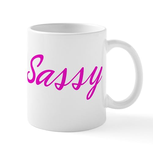 White - Sassy Mug Mugs