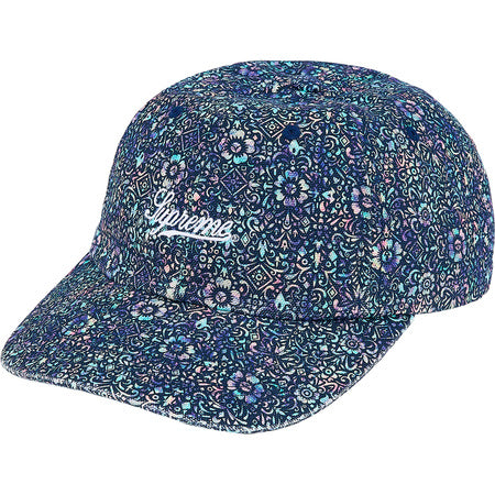 Supreme Liberty Floral 6-Panel Blue Baseball Cap - Stylish & Comfortable Hat for Men & Women - Perfect for Outdoor Activities, Sports & Fashion