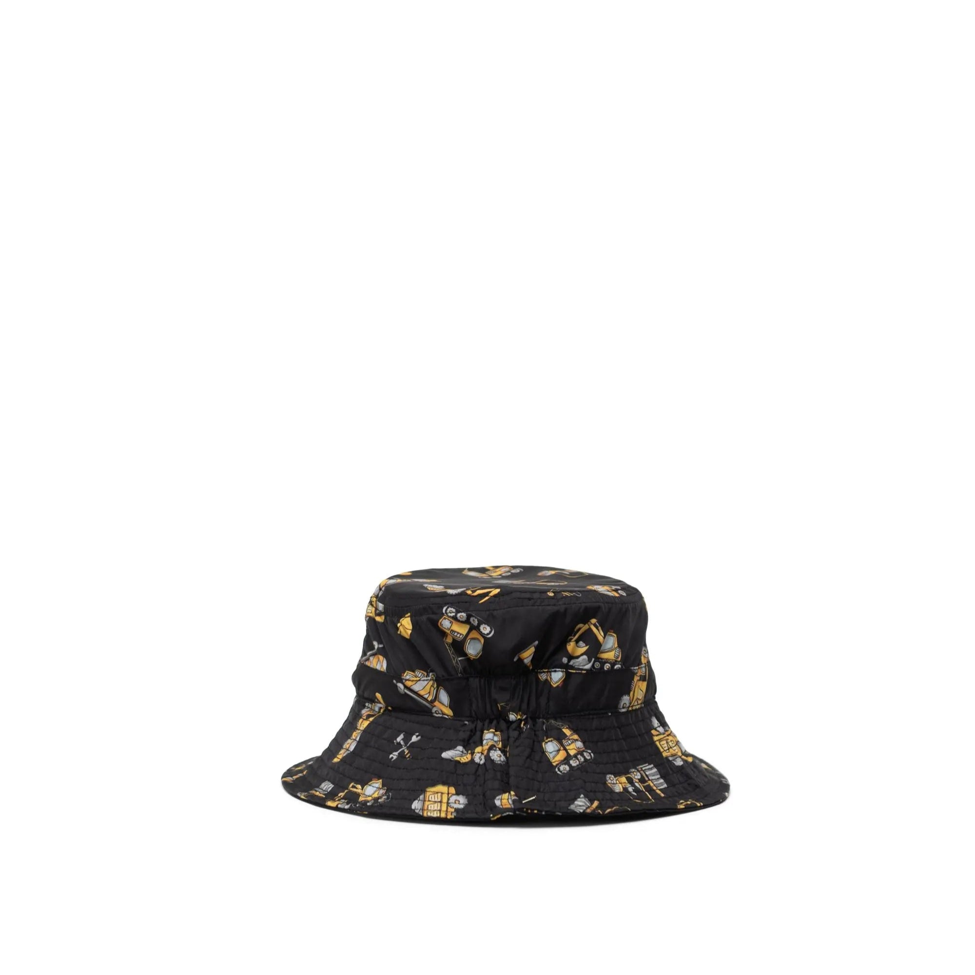 Herschel Construction Site Baby UV Protection Bucket Hat for 6-18 Months - Sun Shield for Beach, Park & Outdoor Play