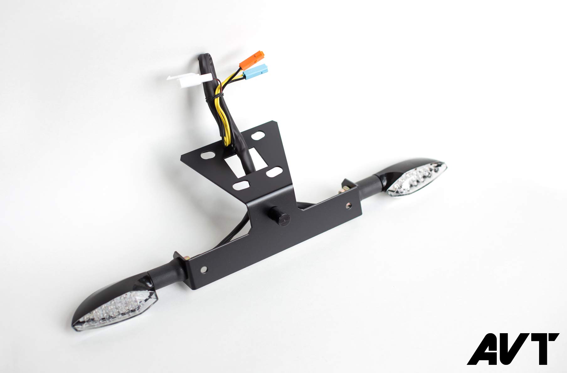 AVT Ninja 400 Z400 Ninja 500 Z500 Fender Eliminator Kit with LED Turn Signals for 2018-2025 Models | Motorcycle Tail Tidy for Cleaner Look & Improved Visibility