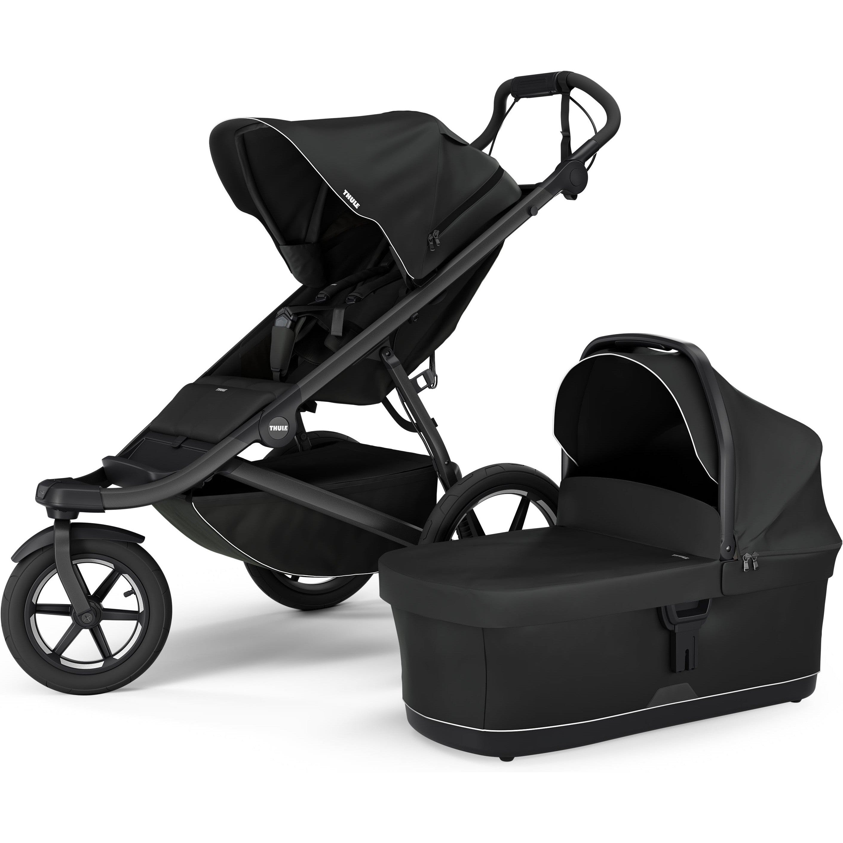 Thule Bassinet for Babies - Lightweight, Portable & Safe Infant Travel Bed - Perfect for Camping, Road Trips & Airplane Travel