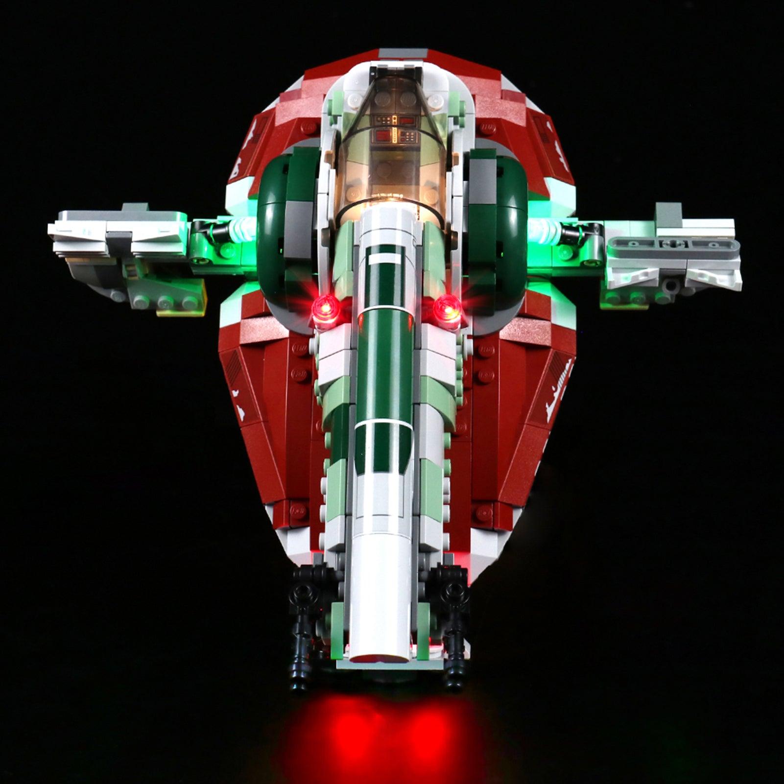 LEGO Star Wars Boba Fett's Starship 75312 Light Kit - LED Lighting Set for Model Building & Display - Perfect for Collectors, Gifts & Home Decor