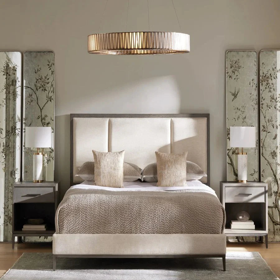 Bonita Round Chandelier - Elegant Crystal Ceiling Light Fixture for Dining Room, Bedroom & Living Room Decor