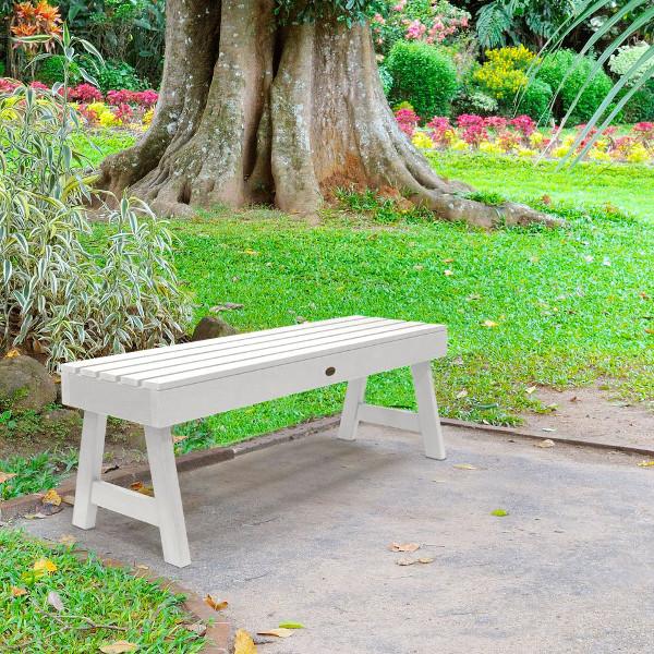 Weather-Resistant Backless Picnic Bench - Durable Outdoor Wooden Bench for Patio, Garden, Park & Camping - Perfect for BBQs, Picnics & Outdoor Gatherings