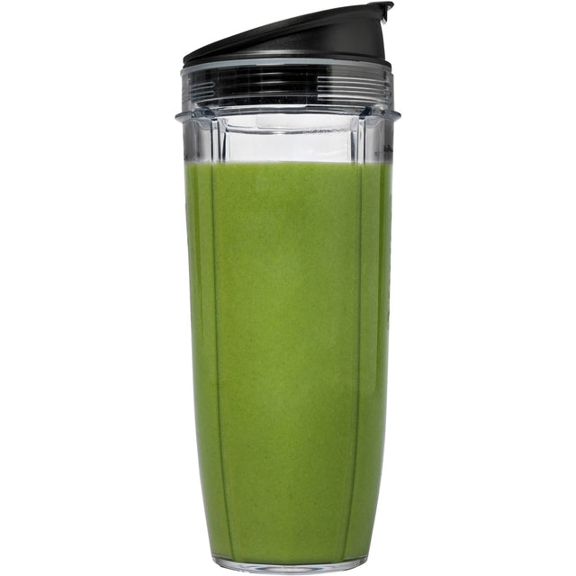 Nutri Ninja BL480/BL480D Auto IQ Single Serve Blender - Powerful Nutrient Extraction for Smoothies, Shakes & Meal Prep - Perfect for Kitchen, Gym & Office Use