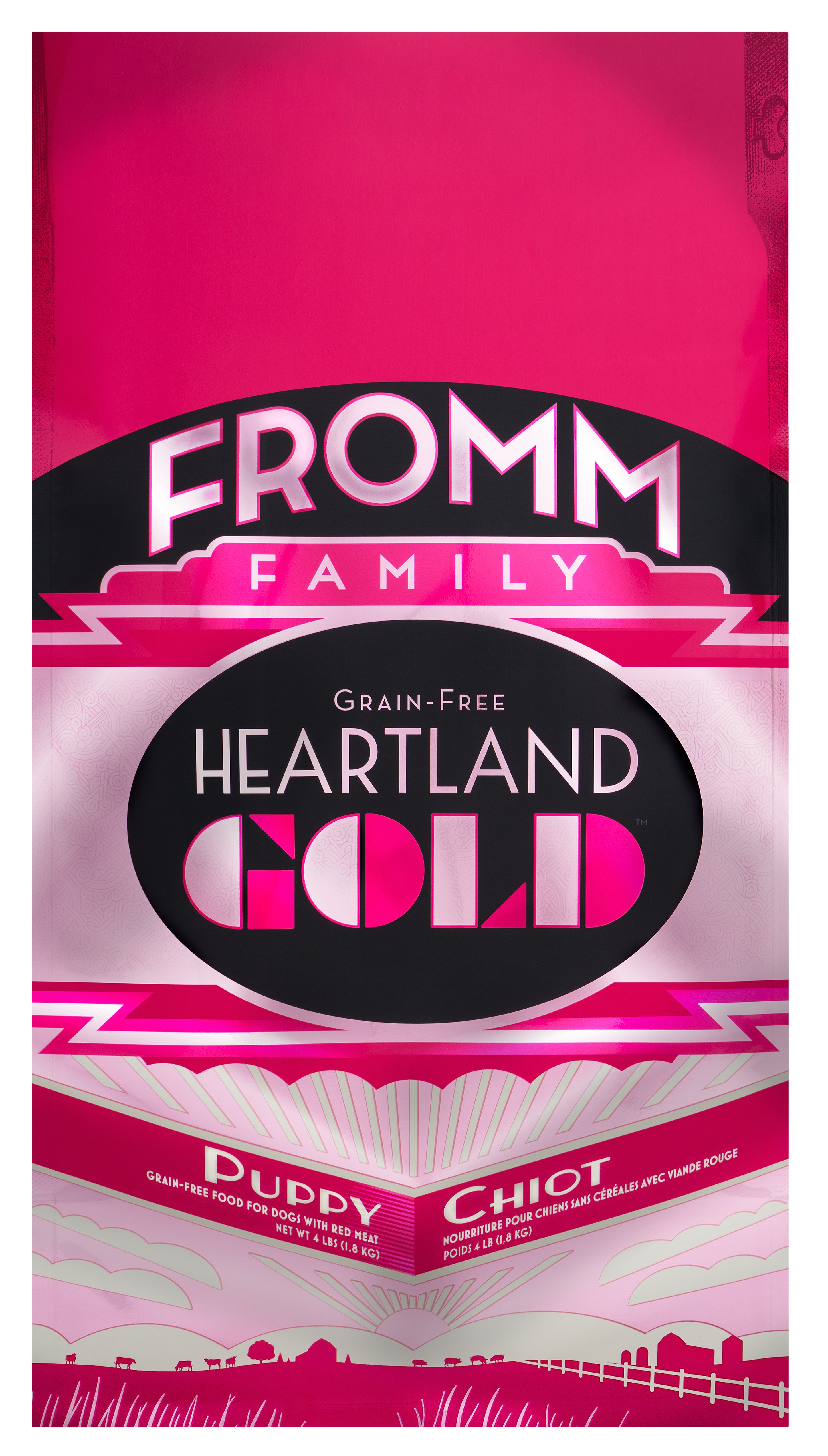 Fromm Heartland Gold Grain Free Dry Dog Food for Puppies - High Protein, Natural Ingredients for Healthy Growth - Perfect for Small Breed Puppies & Active Dogs