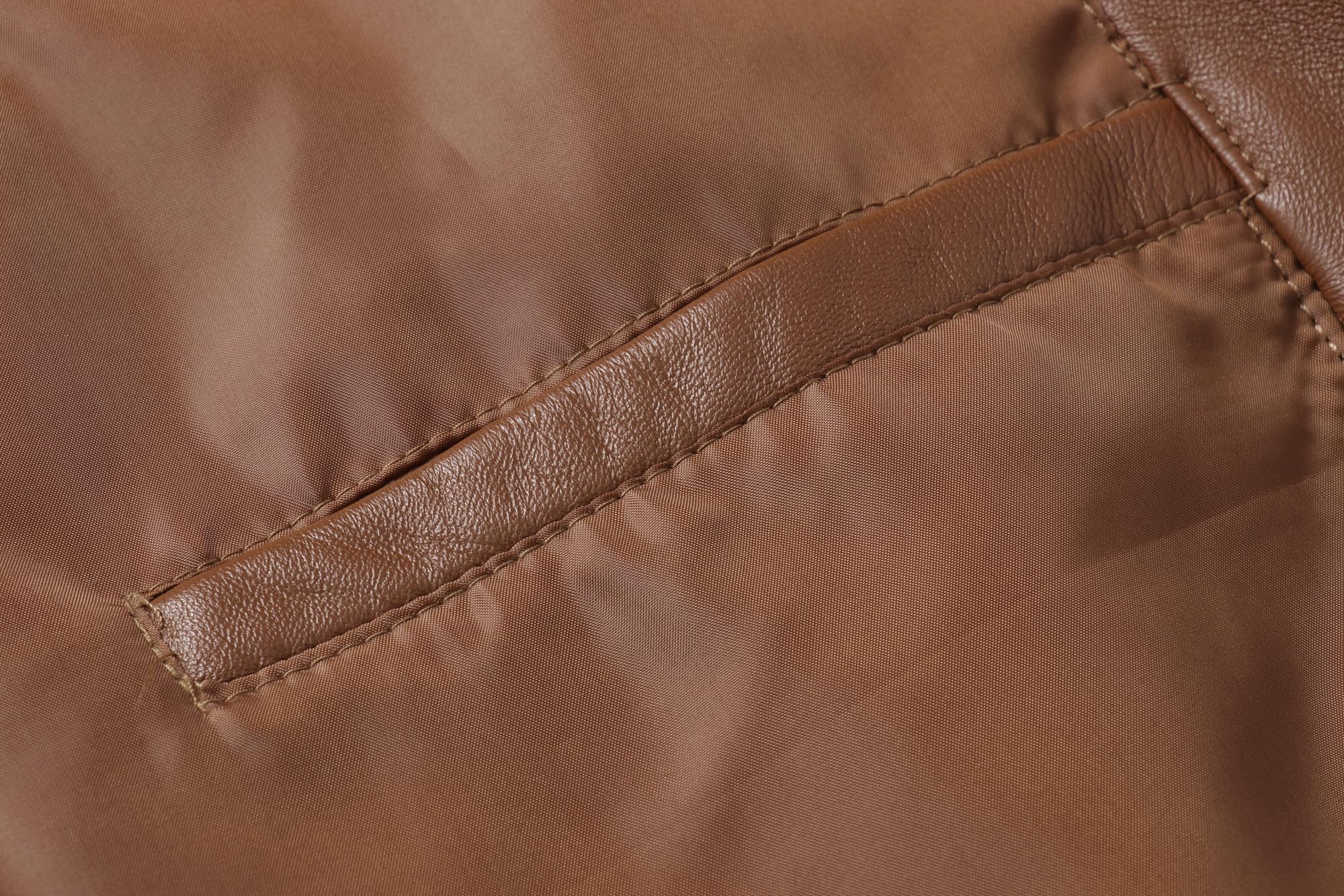 Premium REED Men's Lamb Skin Leather Blazer - Imported Italian Leather Jacket for Business, Date Night & Formal Occasions