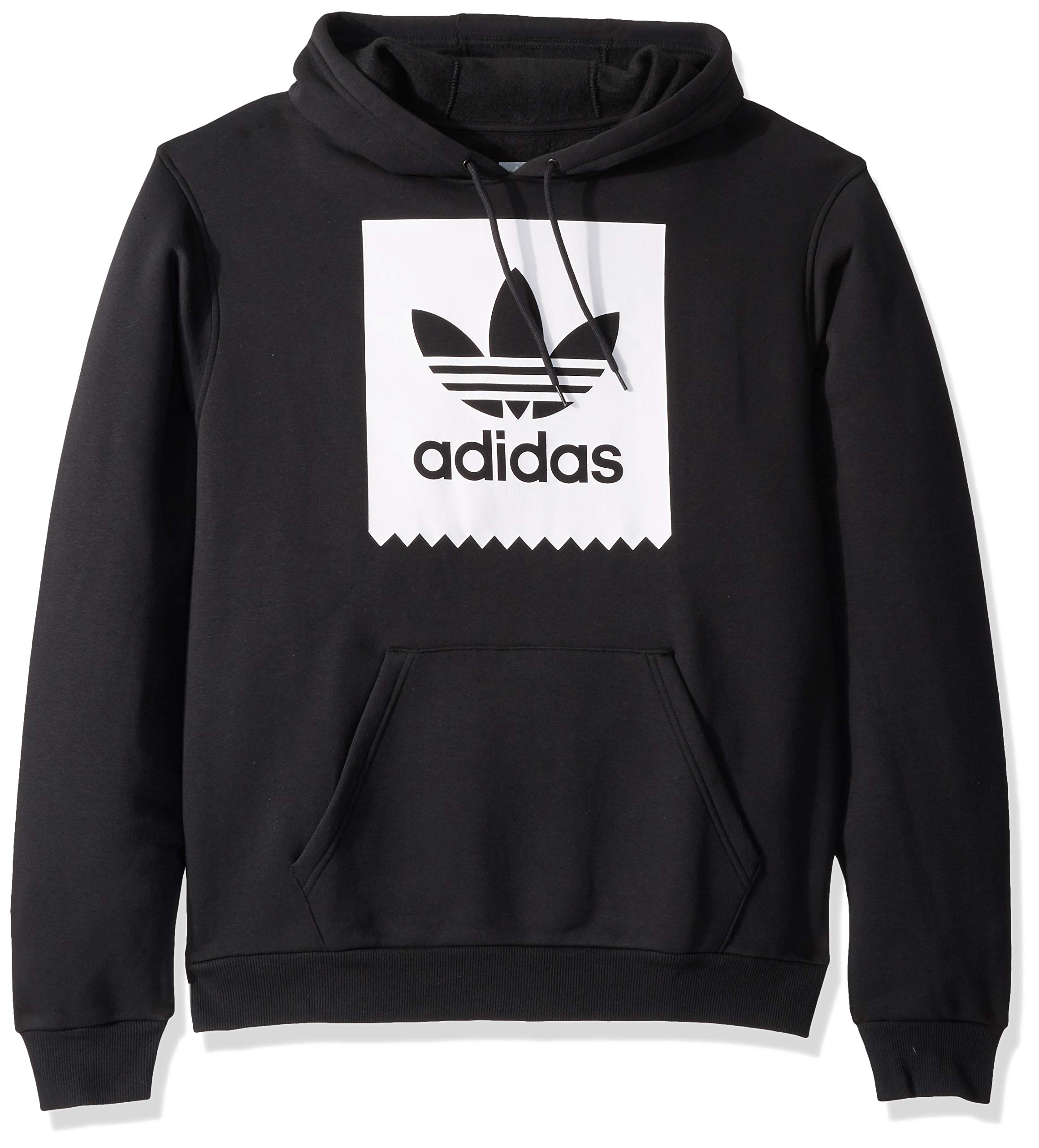 Adidas Originals Men's Skate Solid Blackbird Hooded Sweatshirt | Classic Pullover Hoodie for Casual Wear & Street Style | Perfect for Skating, Gym, and Everyday Comfort