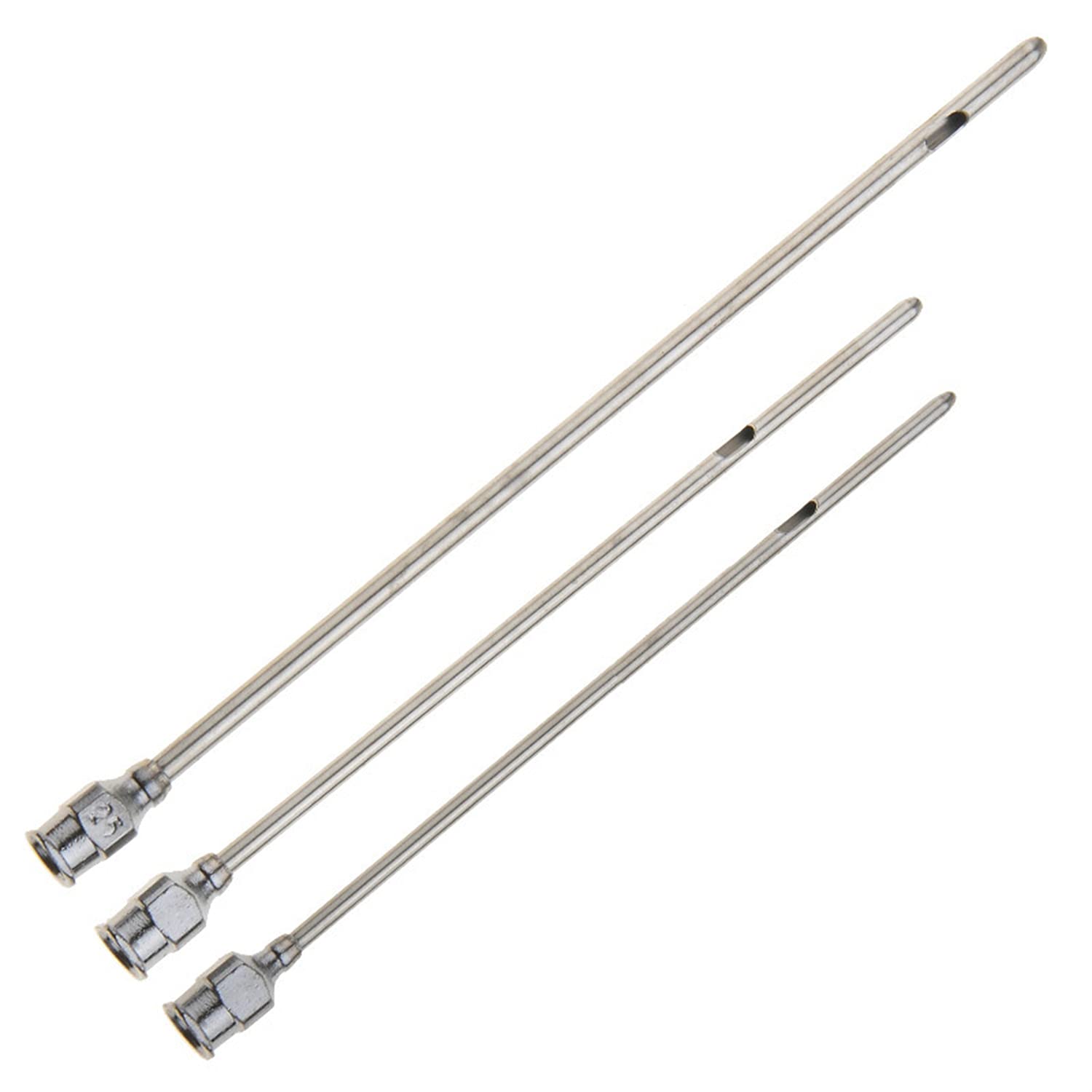 Cow and Sheep Milking Needles - Dual Eye Design for Fast Teat Opening - 3 Sizes (Small/Medium/Large) - Essential Livestock Tool for Dairy Farmers - Perfect for Barn Milking & Veterinary Use