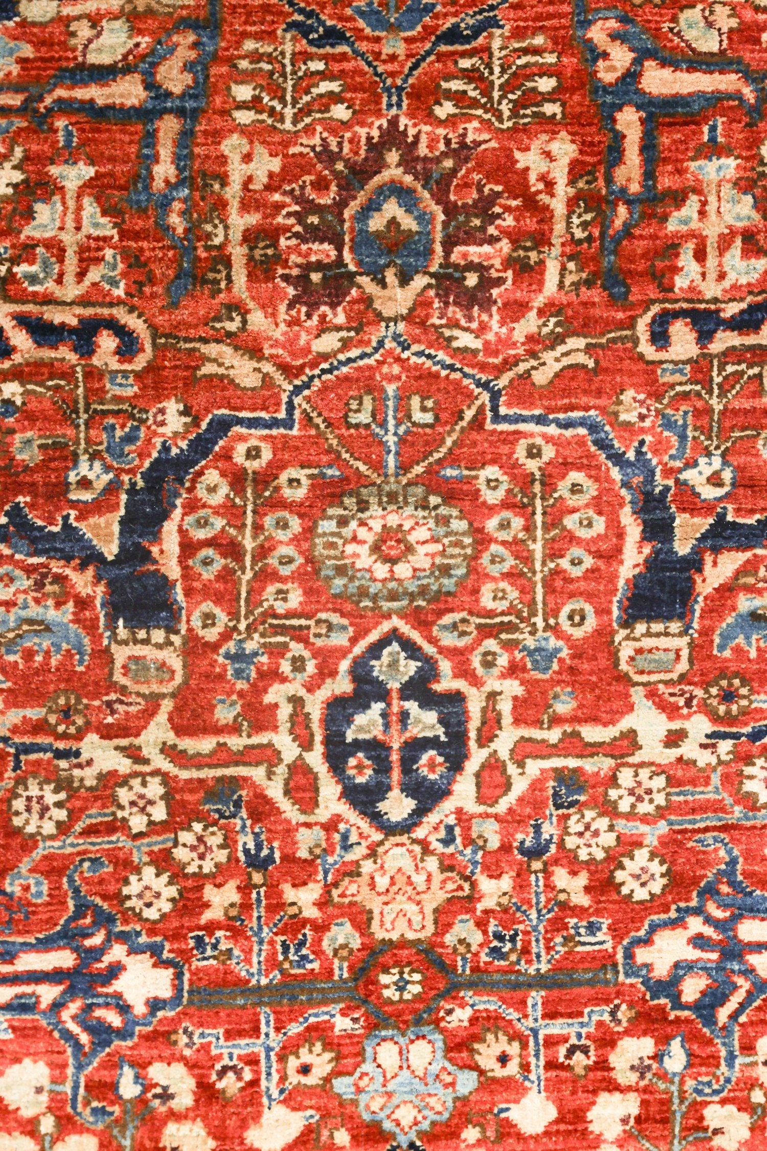 Handwoven Arabesque Tribal Rug - Authentic Bohemian Design for Home Decor, J75347 | Perfect for Living Room, Bedroom, or Boho Chic Interior Styling