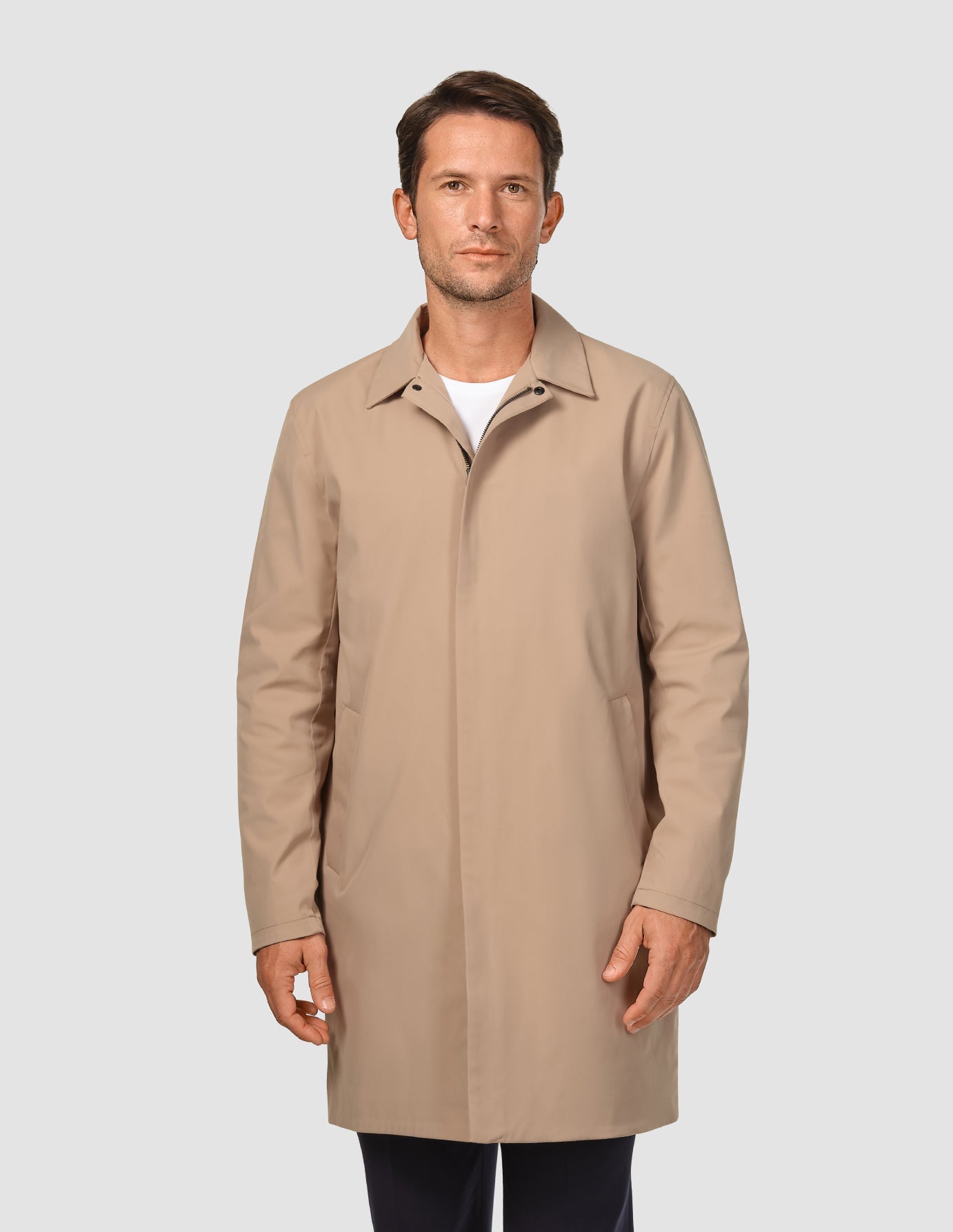 Waterproof Trench Coat for Women - Sand Grain Color Windproof Raincoat | Perfect for Outdoor Activities, Commuting & Travel