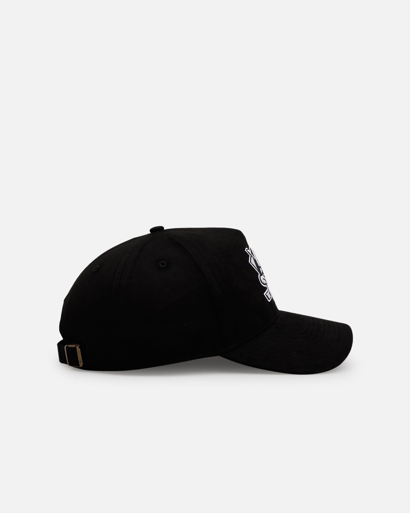 47 Brand Anaheim Ducks Ultrasuede 47 MVP Strapback Hat - Black & White Adjustable Snapback for Hockey Fans & Sports Enthusiasts - Perfect for Game Day, Tailgating & Casual Wear