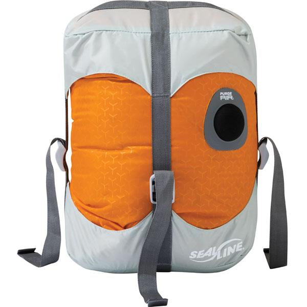 5L Orange Blocker Compression Dry Bag - Waterproof & Lightweight for Hiking, Camping, Kayaking, and Outdoor Adventures