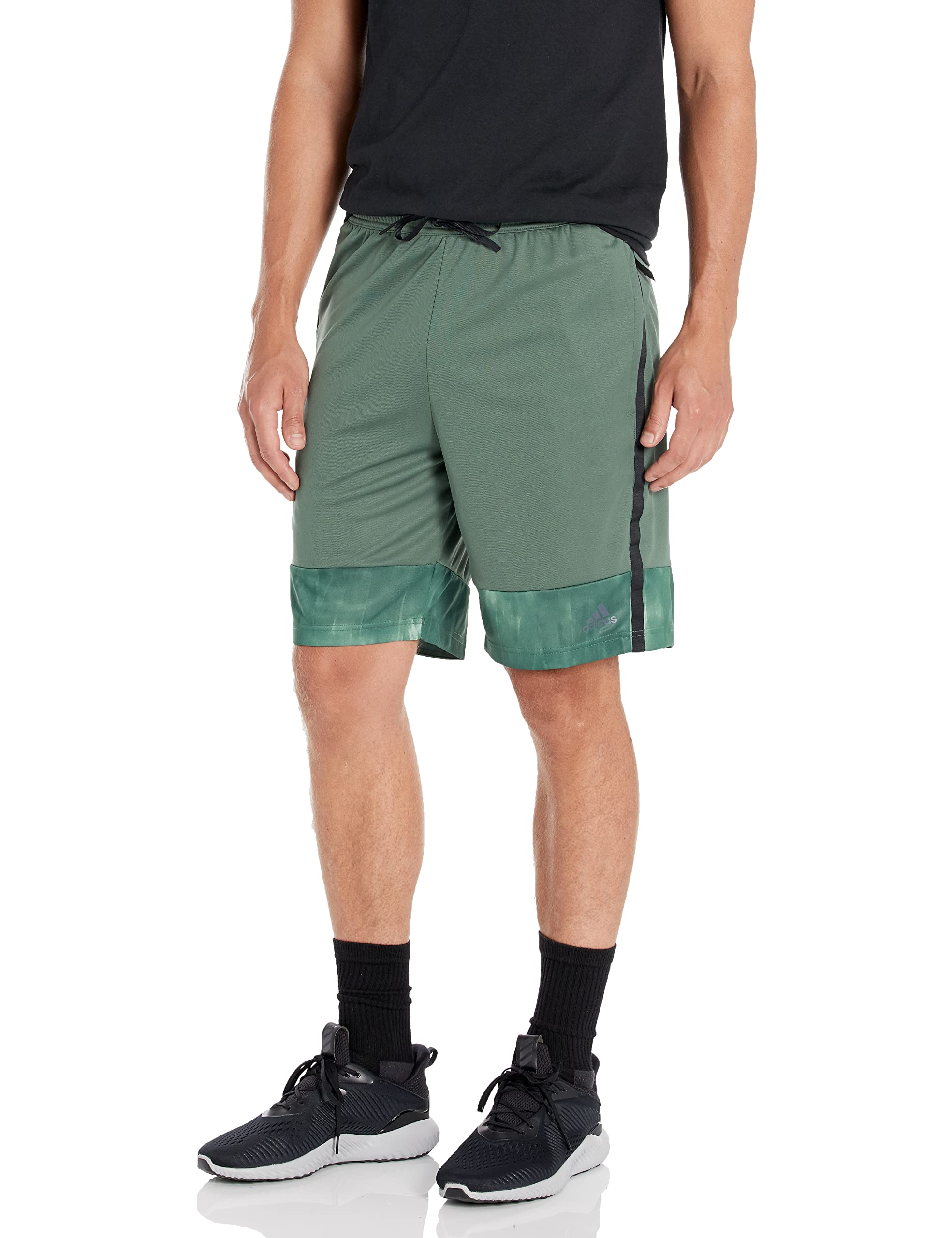 adidas Men's Aeroready Workout Chalk Printed Training Shorts - Quick-Dry Gym Shorts for Running, Basketball & Training - Perfect for Workouts & Sports Activities