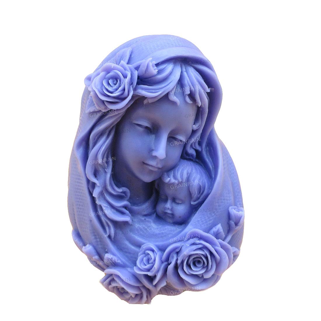 Natural Silicone Soap Molds for Mothers & Babies - DIY Handmade Soap Making Kit, Resin Craft Molds (12350) - Perfect for Baby Shower Gifts, New Mom Care Packages & Homemade Soap Crafting