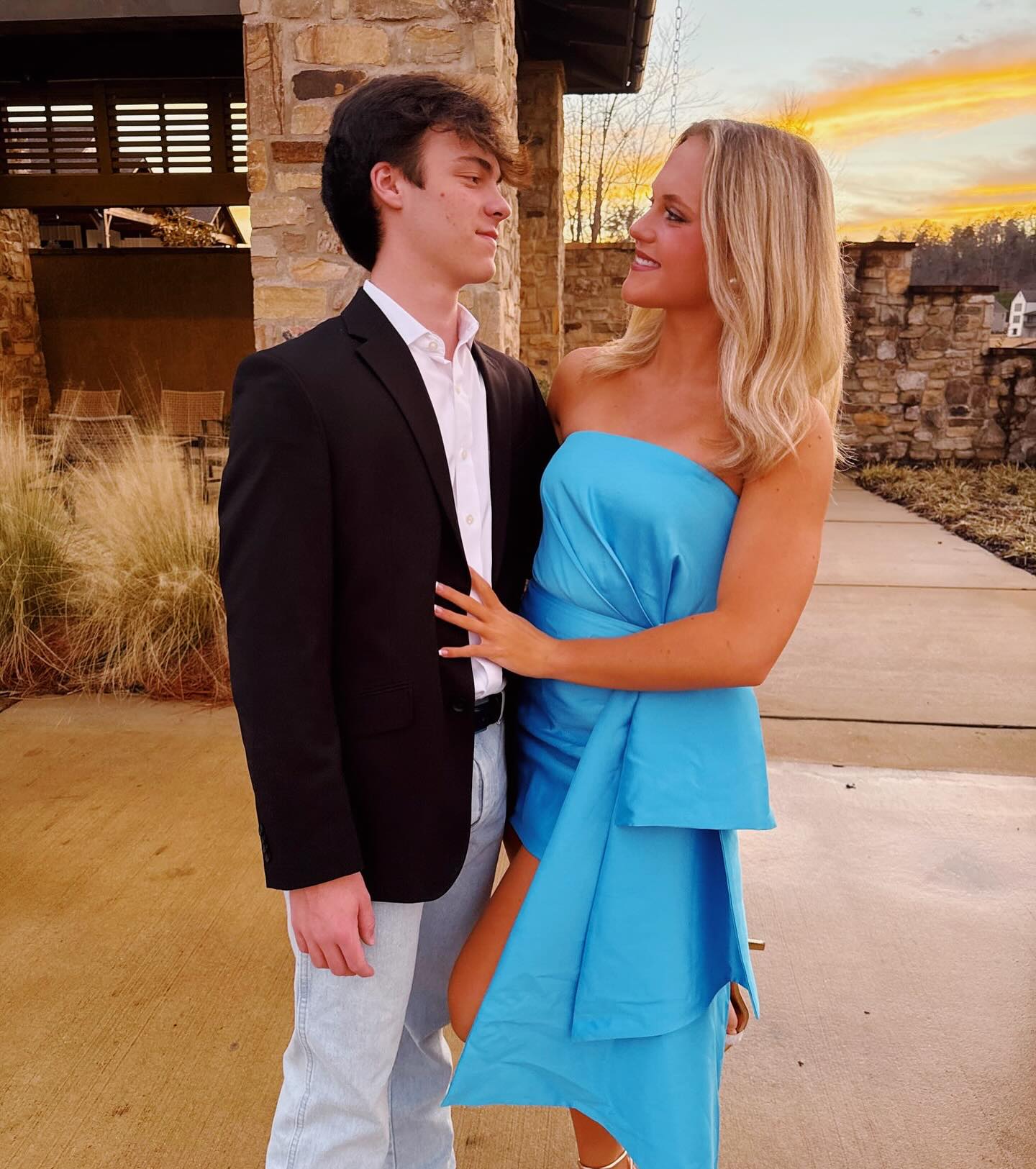 Elegant Blue Sheath Homecoming Dress - Short Prom Dress J6224 for Formal Events & Special Occasions