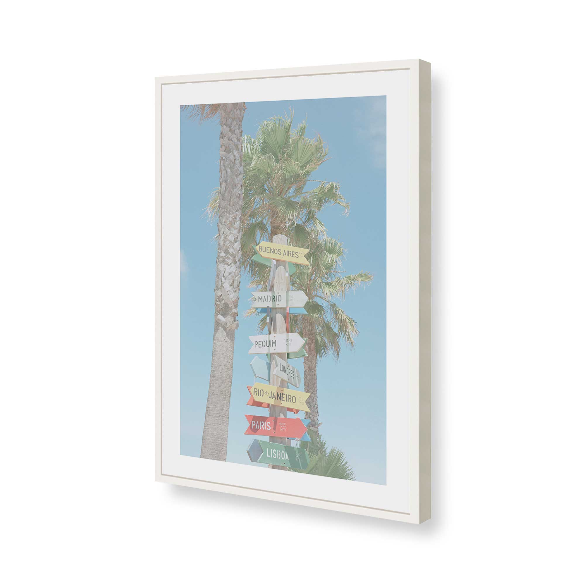 Direction to Daydreams Print - Inspirational Wall Art for Home & Office Decor | Perfect for Living Room, Bedroom, or Gift Giving
