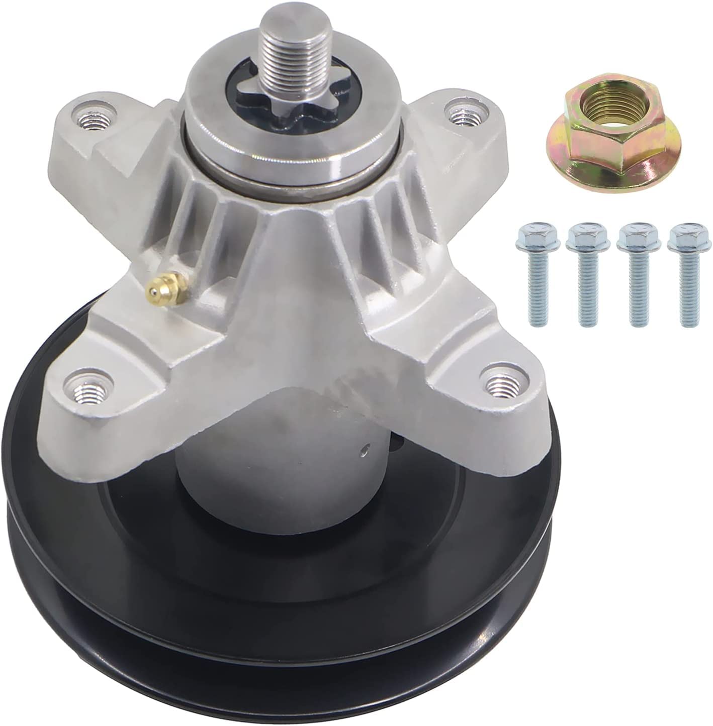 MTD Cub Cadet Spindle Assembly RZT 50 LT1050 with Nut Bolts - Lawn Mower Replacement Part