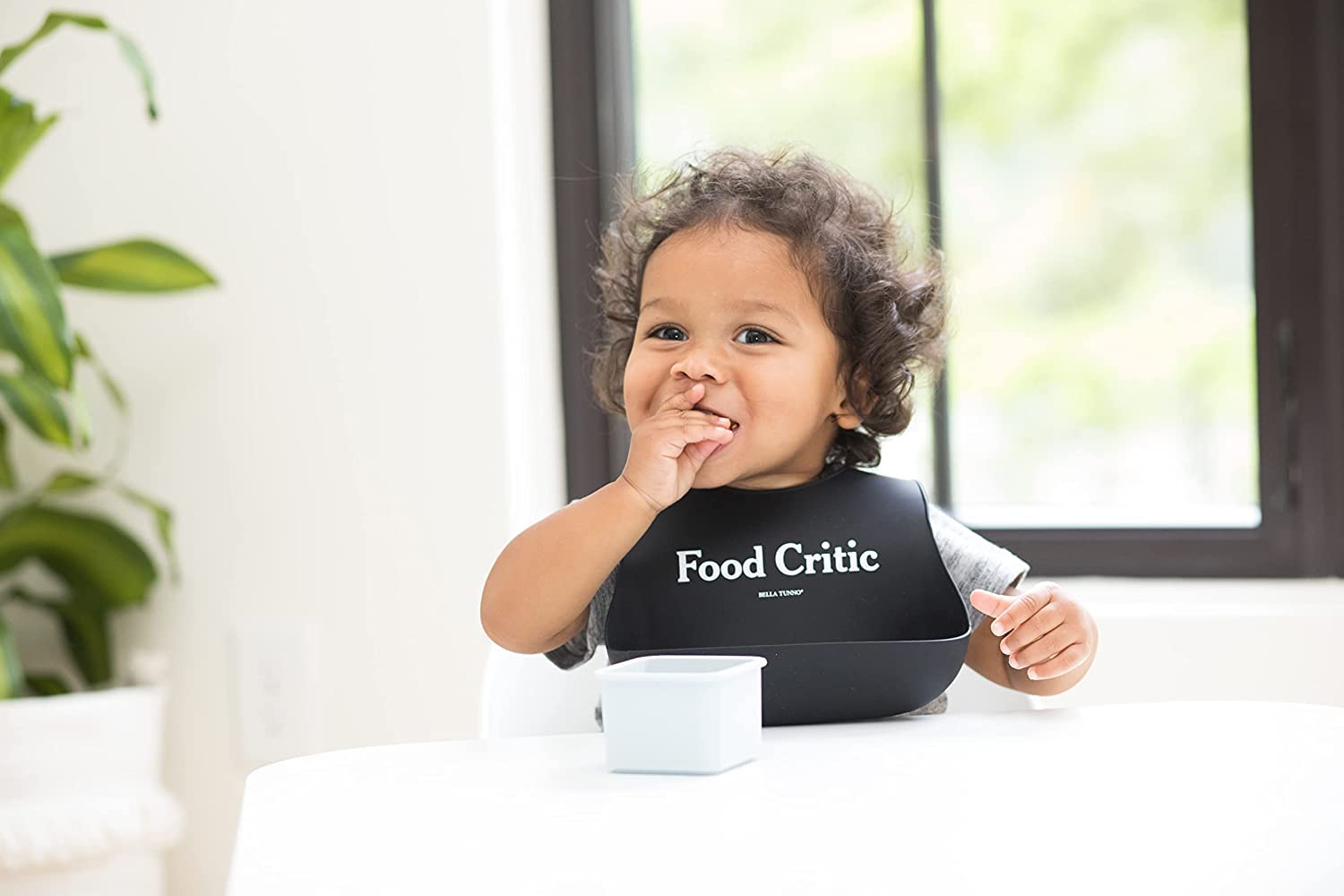 Bella Tunno Wonder Bib – Waterproof Silicone Baby Bib for Boys & Girls, Non-Toxic BPA-Free Toddler Feeding Bib – Perfect for Mealtime, Travel, and Messy Play