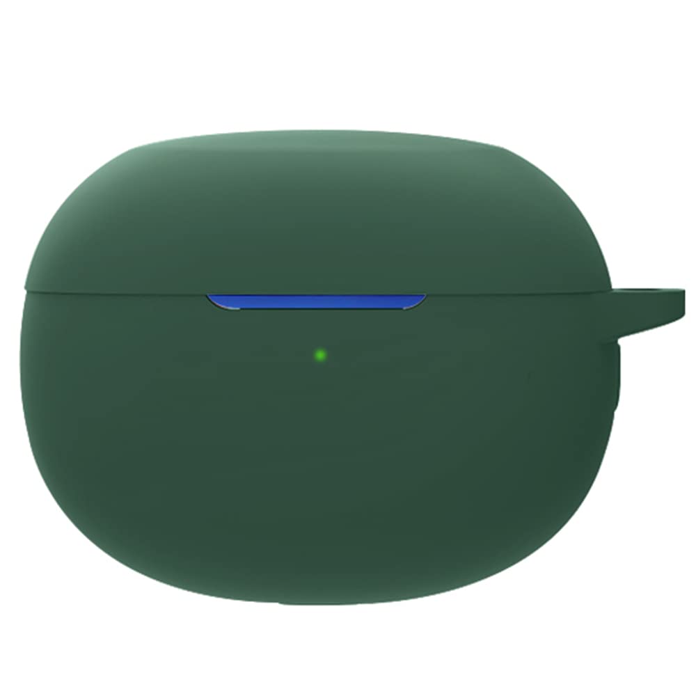 Realme Buds Air 3 Wireless Charging Case - Shockproof Silicone Protective Cover for Realme Earbuds (Blue-Green) | Compatible with Wireless Charging | Perfect for Travel, Gym & Outdoor Activities