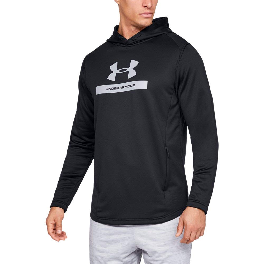 Under Armour Men's MK1 Terry Graphic Hoodie - Comfortable & Stylish Pullover for Casual Wear, Gym & Outdoor Activities