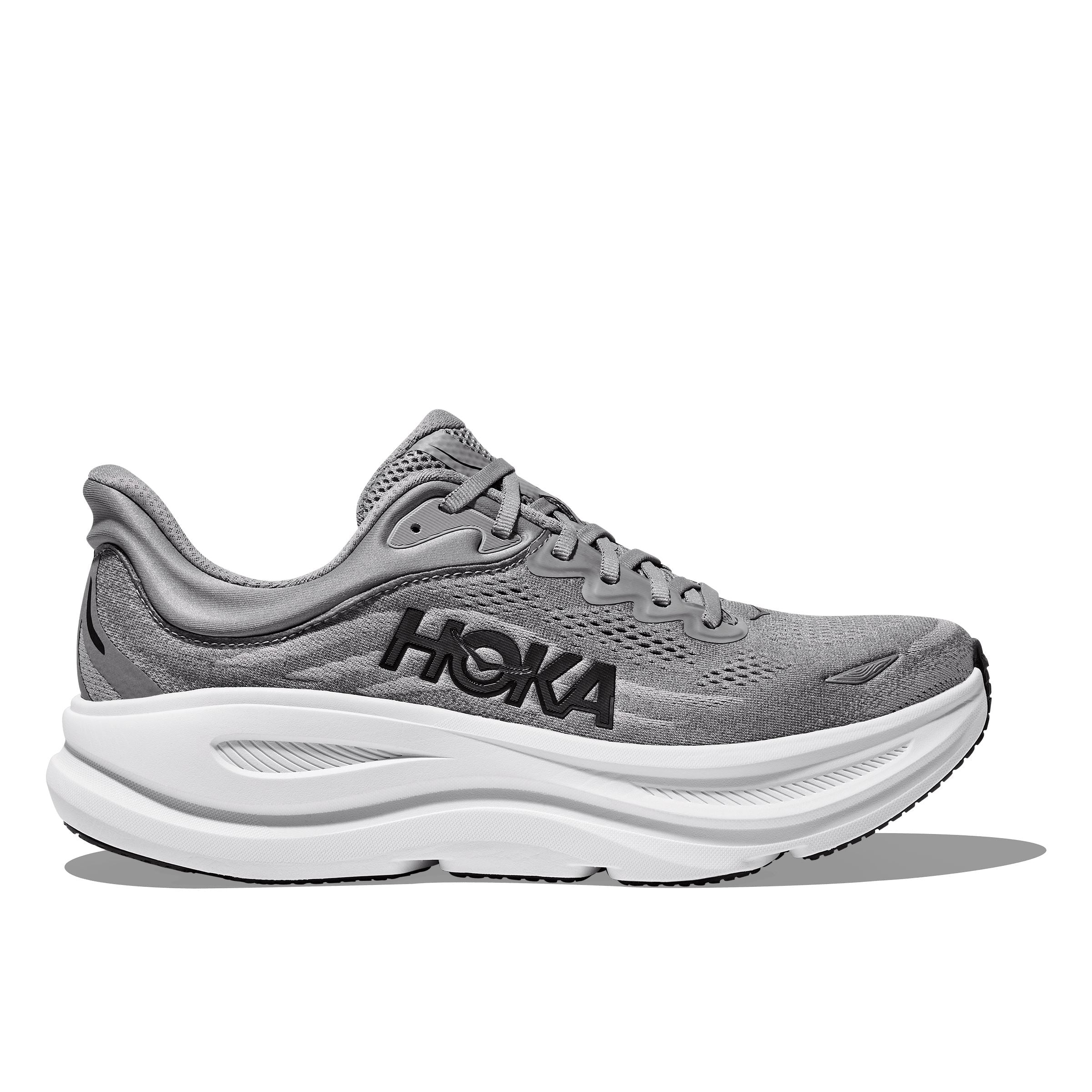 HOKA Bondi 9 Men's Running Shoes - Medium Width - Cushioned Road Running & Walking Shoes for Men - Perfect for Marathon Training, Jogging, and Everyday Comfort