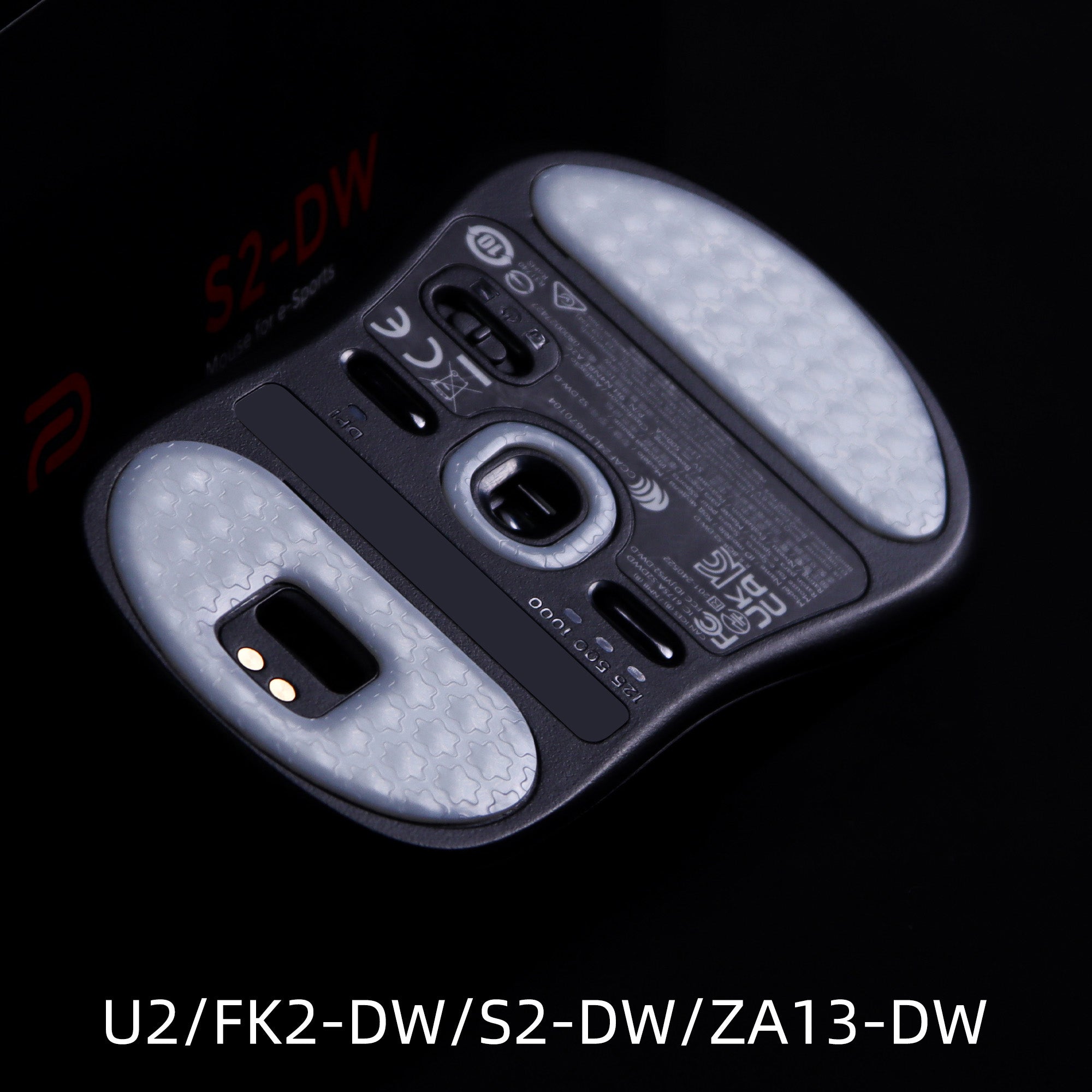 Esports Tiger SNOW Mouse Skates - Ultra Smooth Glide for Zowie U2 Wireless, FK2 DW, ZA13 DW, S2 DW - Perfect for Competitive Gaming & FPS Esports