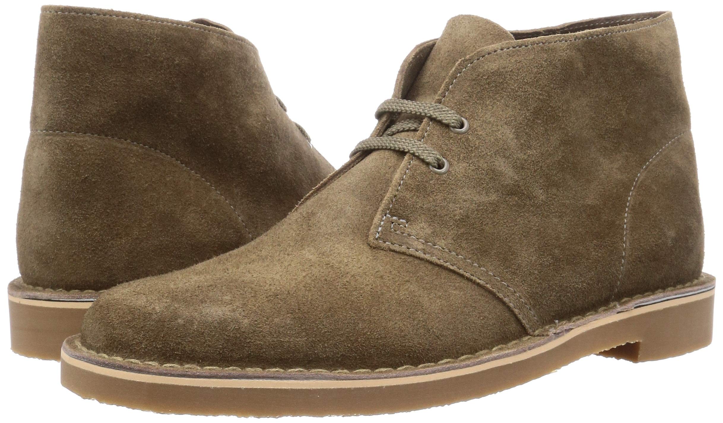 Clarks Men's Desert Boots | Premium Leather Chukka Boots for Men | Casual & Dress Shoes | Perfect for Office, Travel & Outdoor Activities