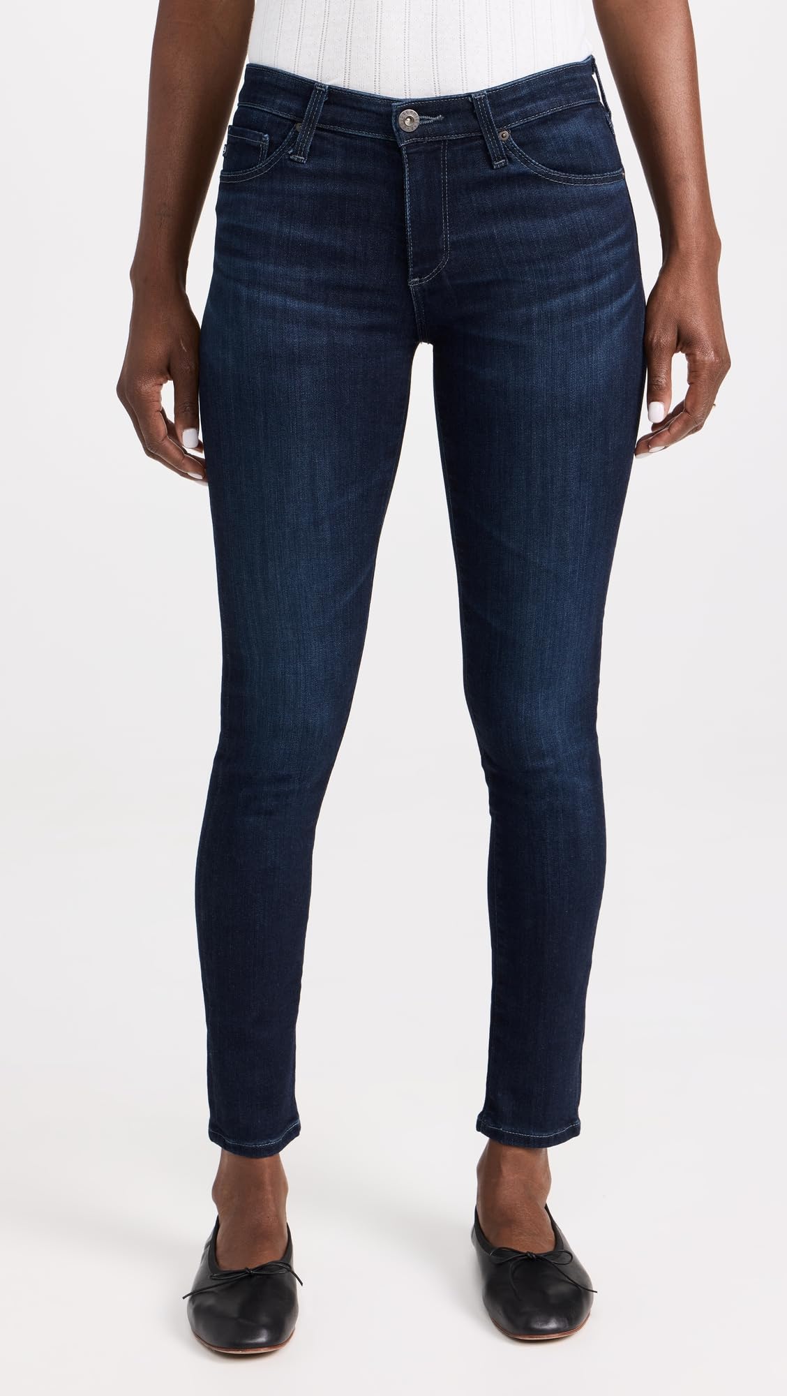 AG Adriano Goldschmied Women's The Prima Ankle Jeans - High Waist Skinny Denim Pants for Casual Wear & Night Out | Perfect for Everyday Style and Date Nights