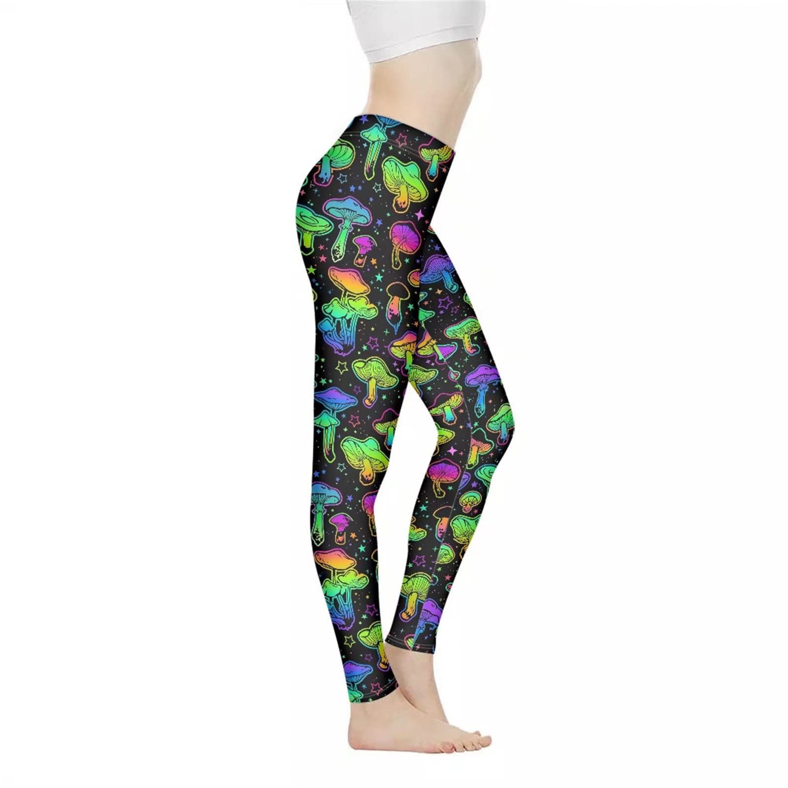 Xhuibop High Waisted Yoga Pants for Women - Tummy Control Workout Leggings, Stretchy Fitness Tights with Butt Lifting Effect - Perfect for Gym, Running, Yoga & Everyday Wear