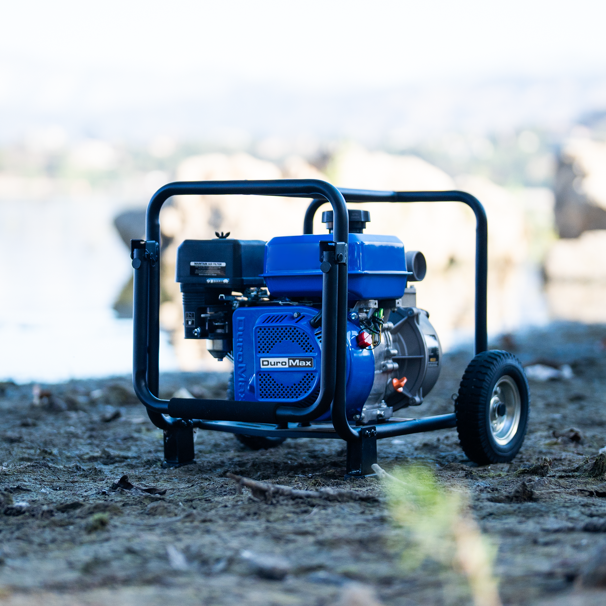 439cc 1 Inch Shaft Recoil Start Gasoline Engine - Powerful 4-Stroke Motor for Generators, Water Pumps & Agricultural Equipment - Ideal for Home Backup Power & Farm Use