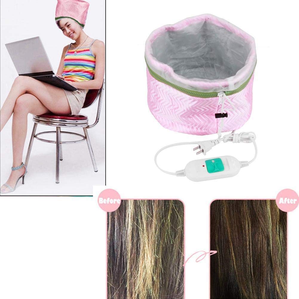Kelveen Thermal Hair Spa Cap with Steamer - Deep Conditioning Heat Treatment for Dry & Damaged Hair - At-Home Salon Hair Care for Hydration & Repair