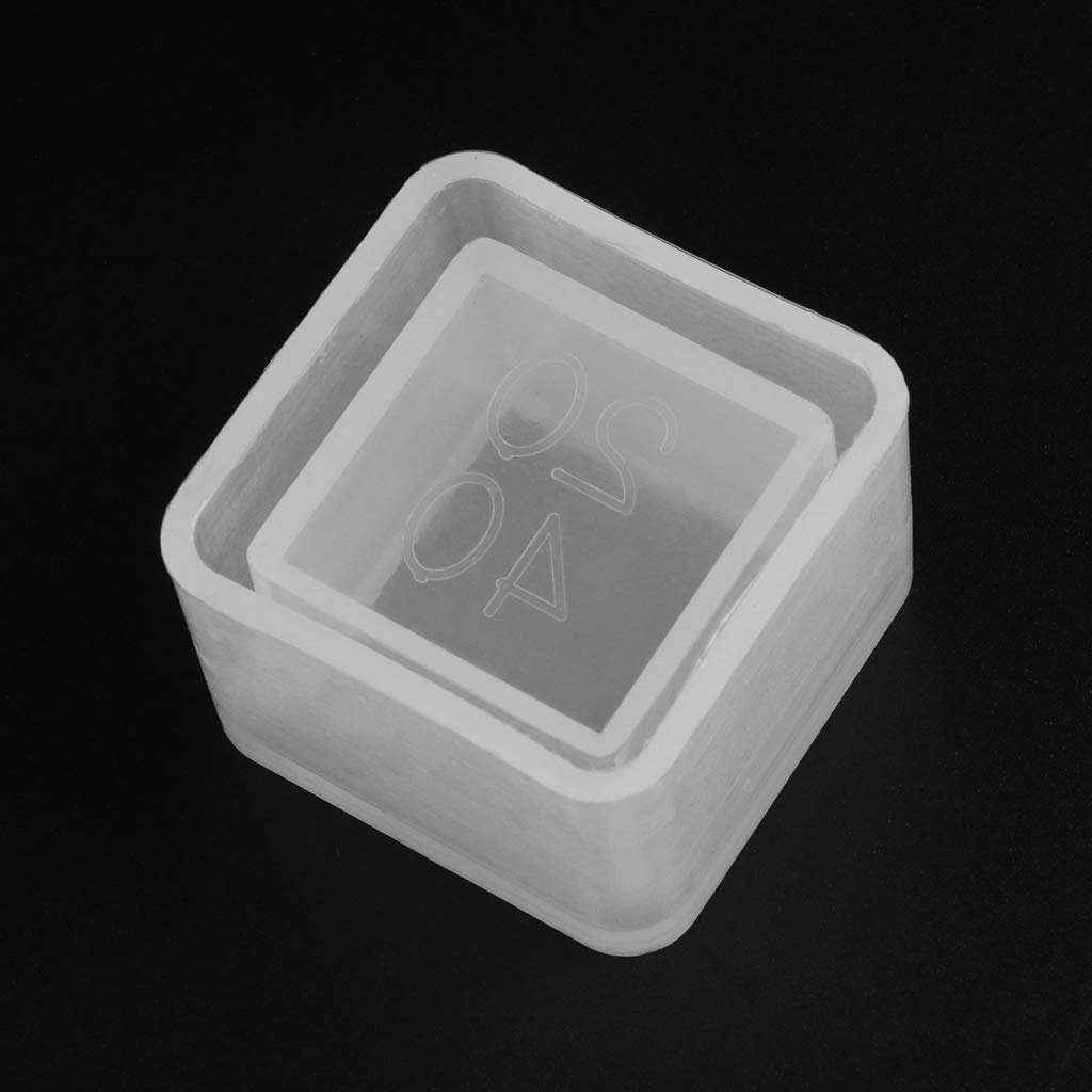 DIY Silicone Cube Flower Pot Mold - Cement Concrete Planter & Soap Making Molds for Garden, Home Decor, and Handmade Crafts | Perfect for DIY Projects, Wedding Favors, and Unique Gifts