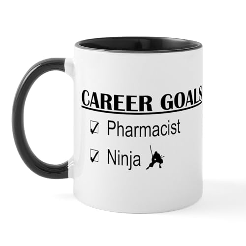 White/Black Inside - Pharmacist Career Goals Mug