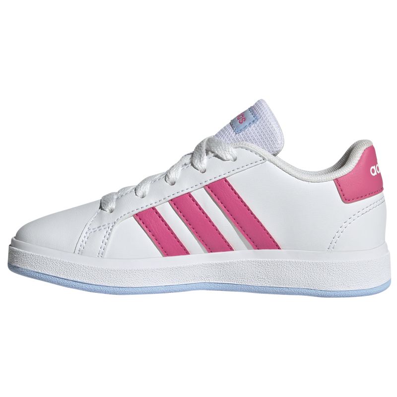 Adidas Grand Court 2.0 Kids Sneakers - Comfortable Casual Shoes for Boys & Girls - Perfect for School, Playground & Everyday Wear